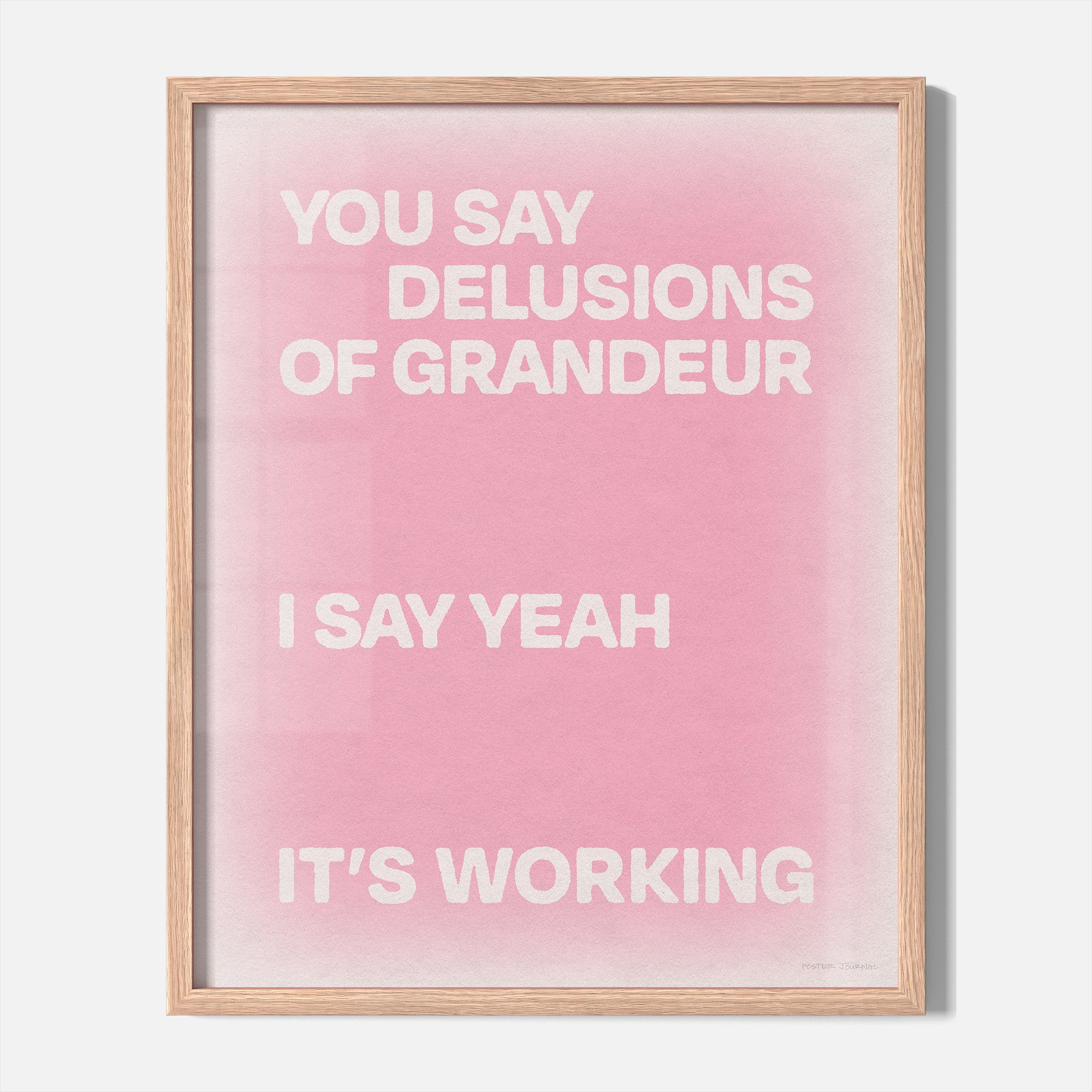 DELUSIONS PRINT