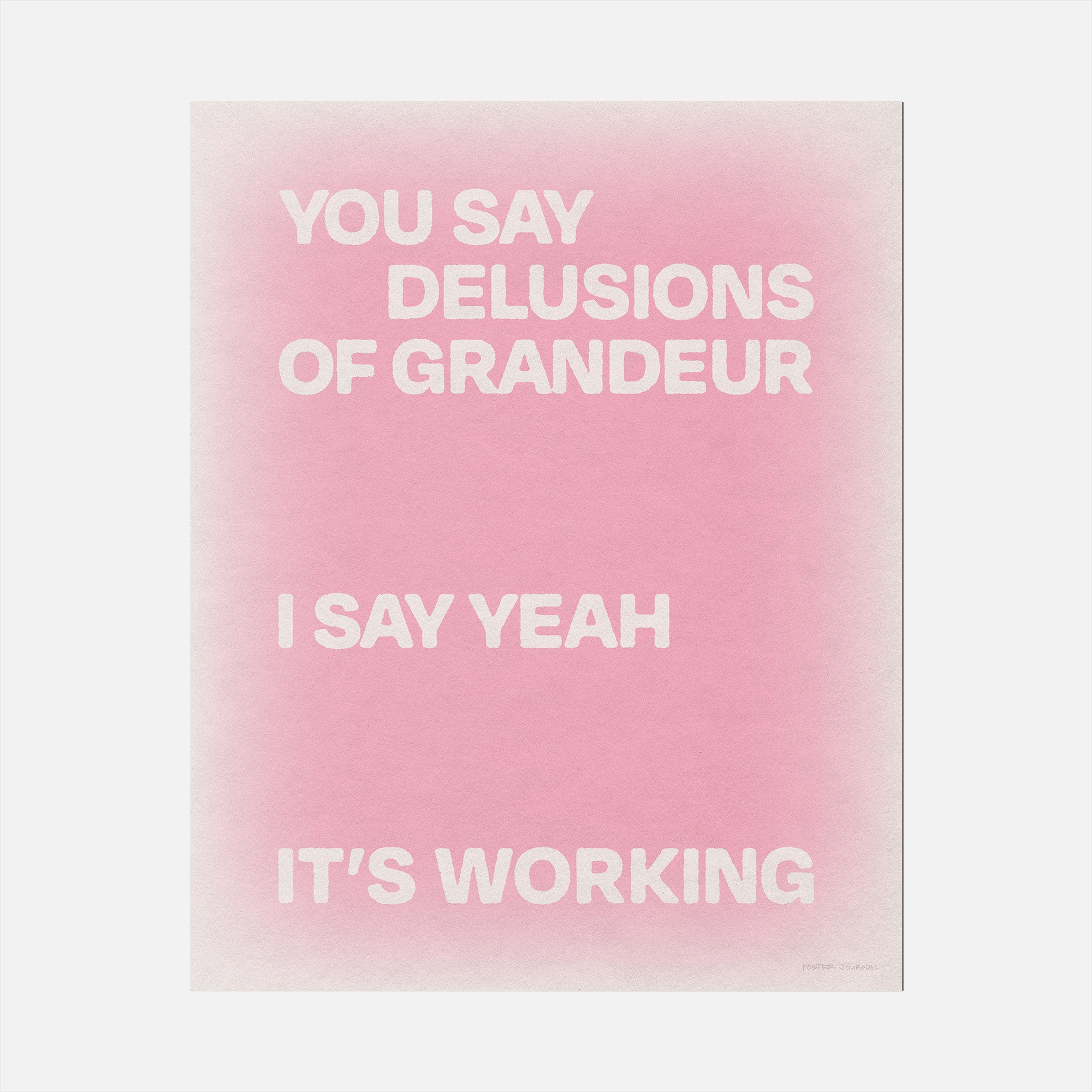 DELUSIONS PRINT