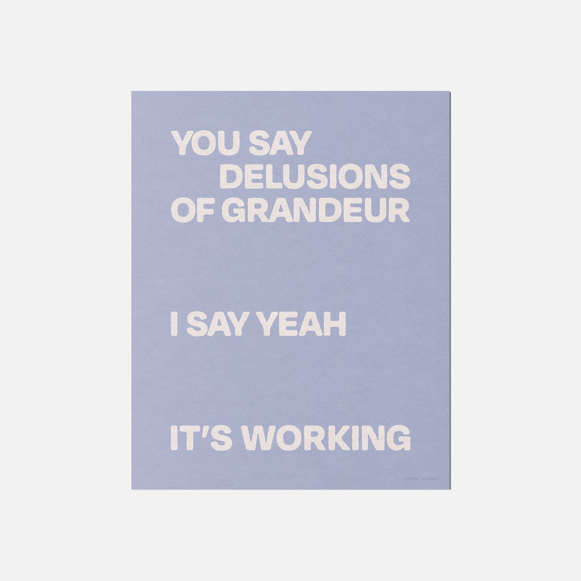 DELUSIONS PRINT