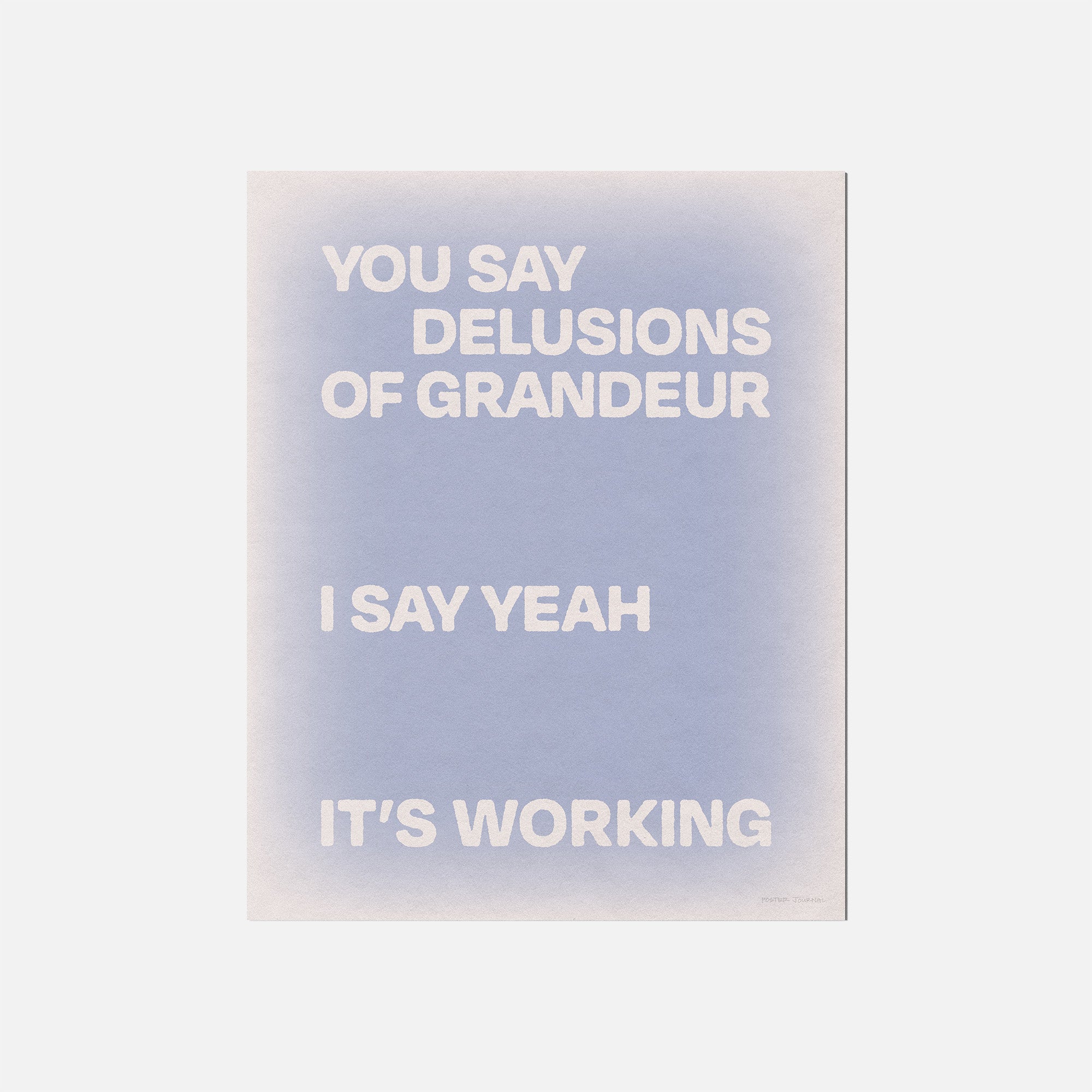 DELUSIONS PRINT