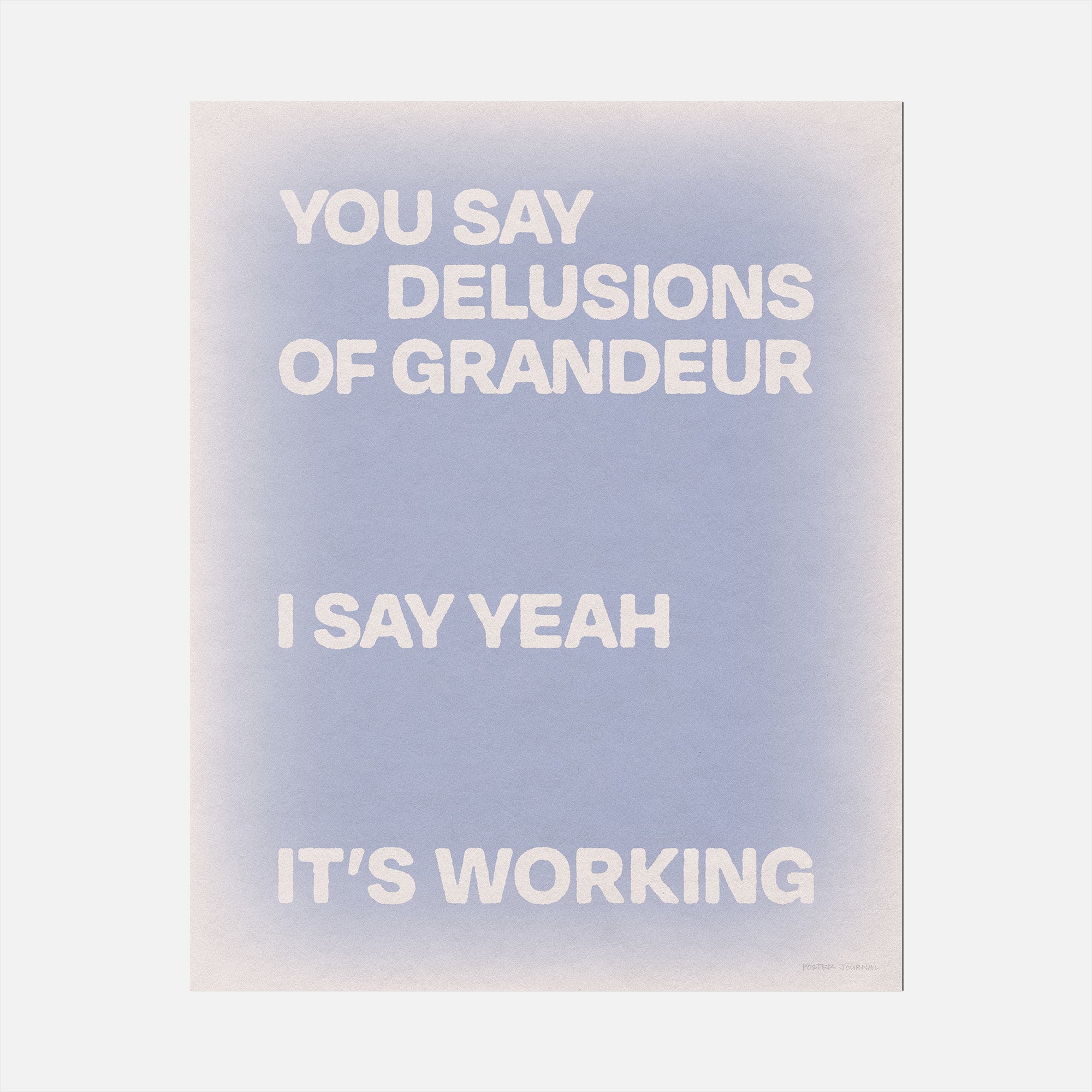 DELUSIONS PRINT