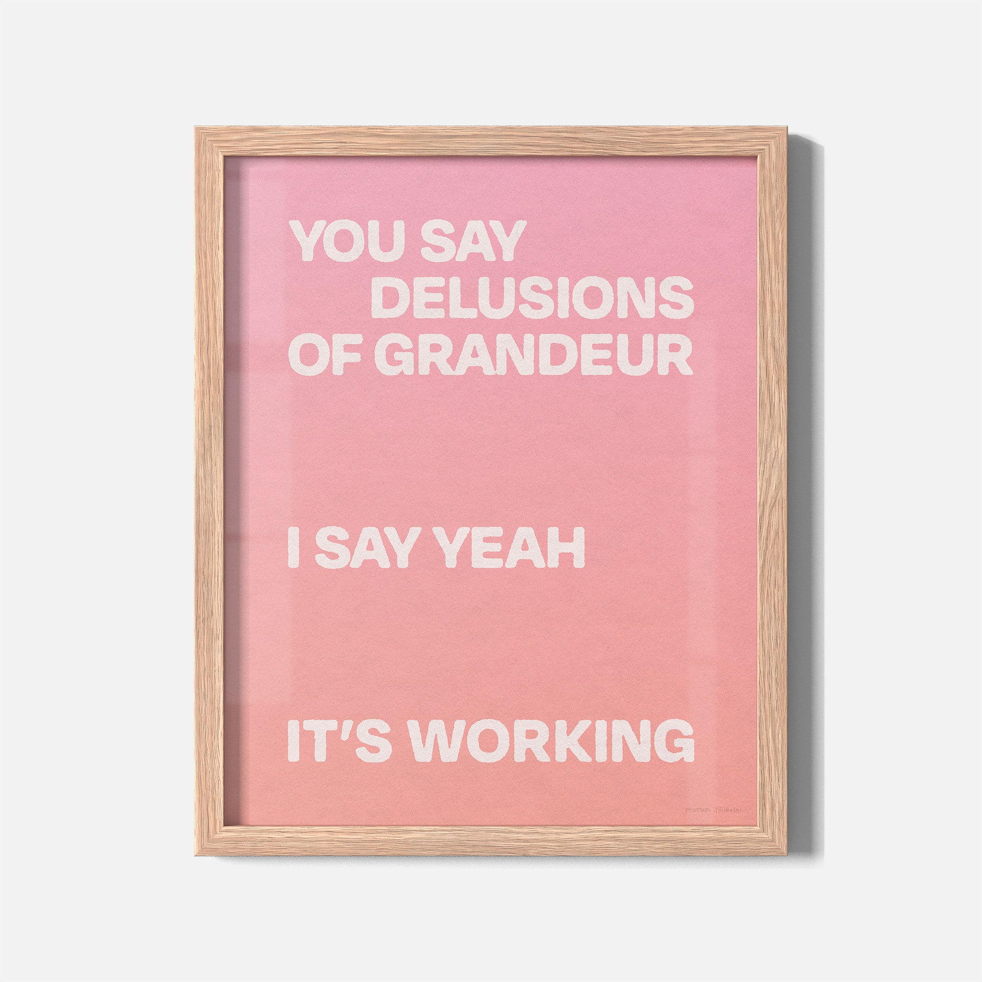 DELUSIONS PRINT
