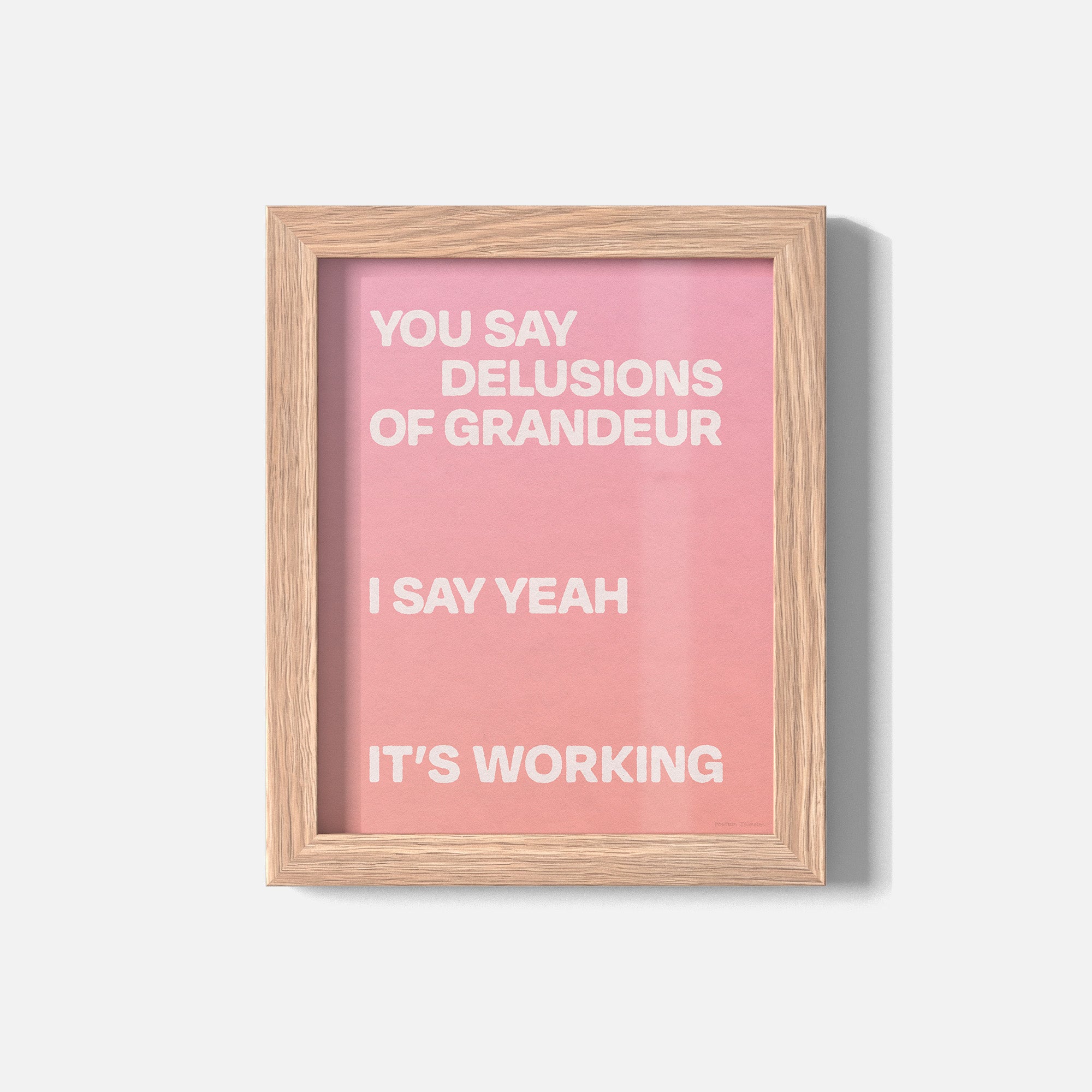 DELUSIONS PRINT