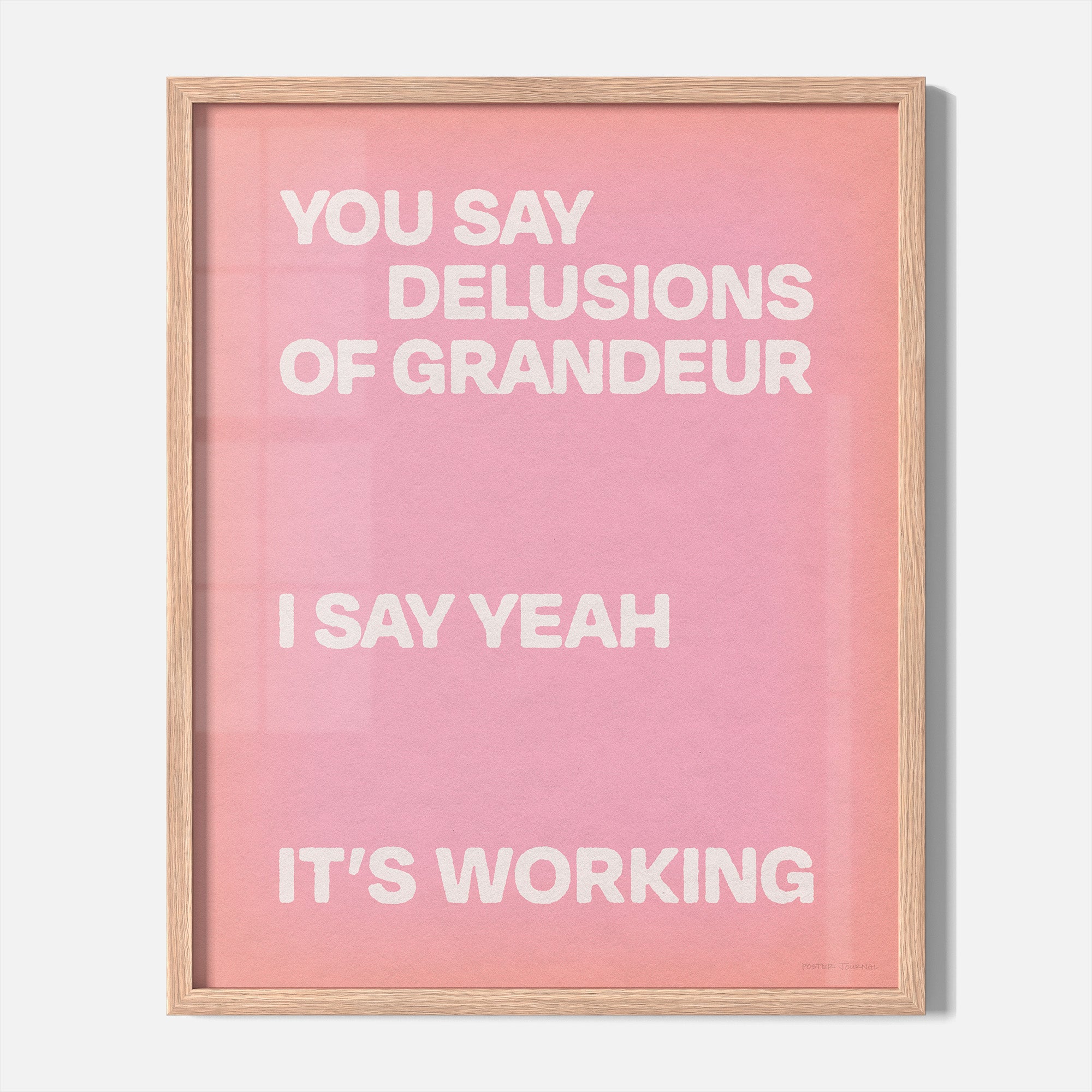DELUSIONS PRINT