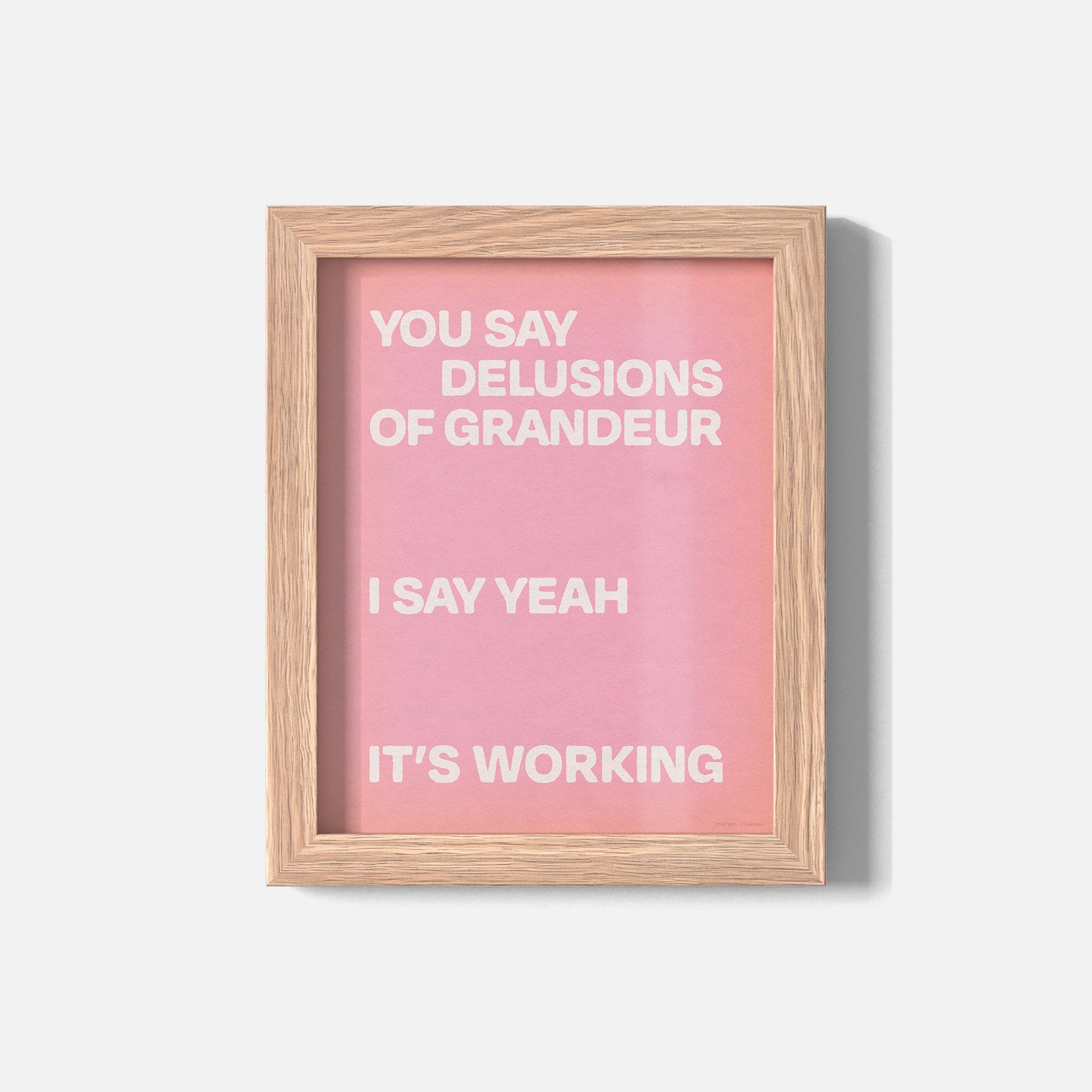 DELUSIONS PRINT