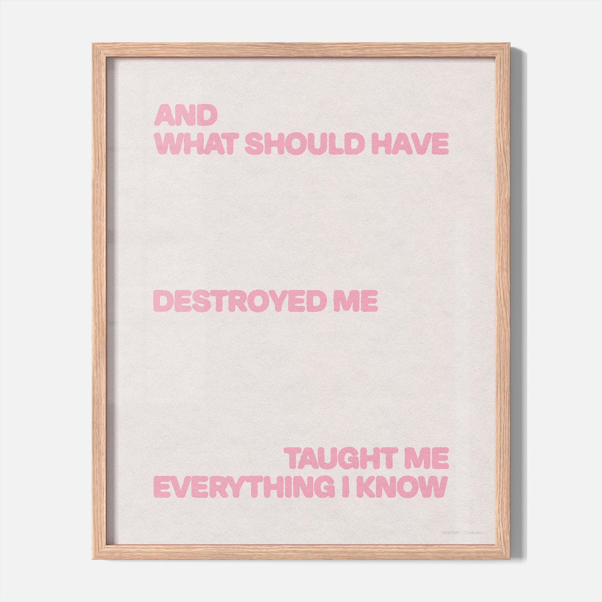 DESTROYED PRINT