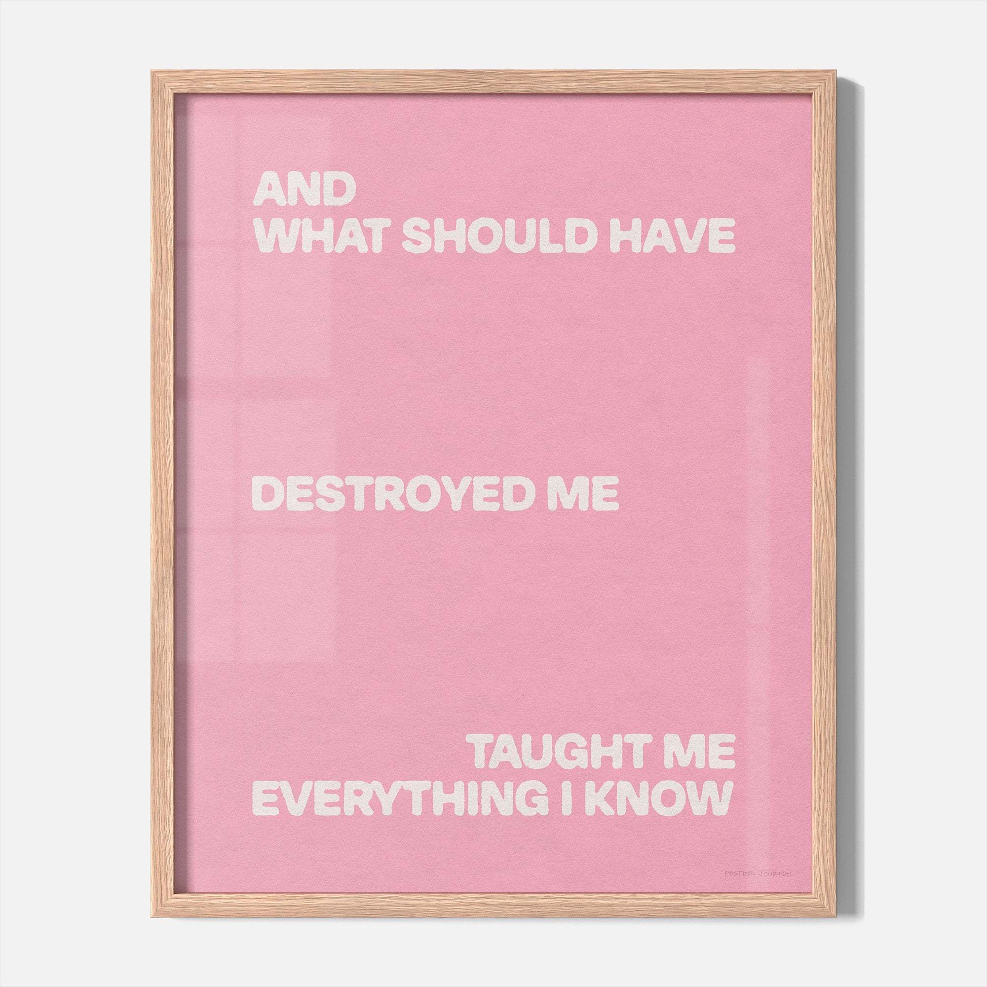 DESTROYED PRINT