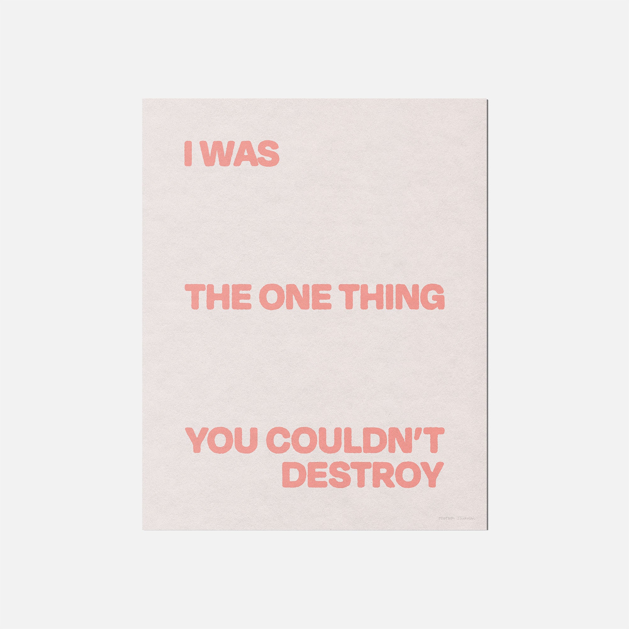 DESTROY PRINT