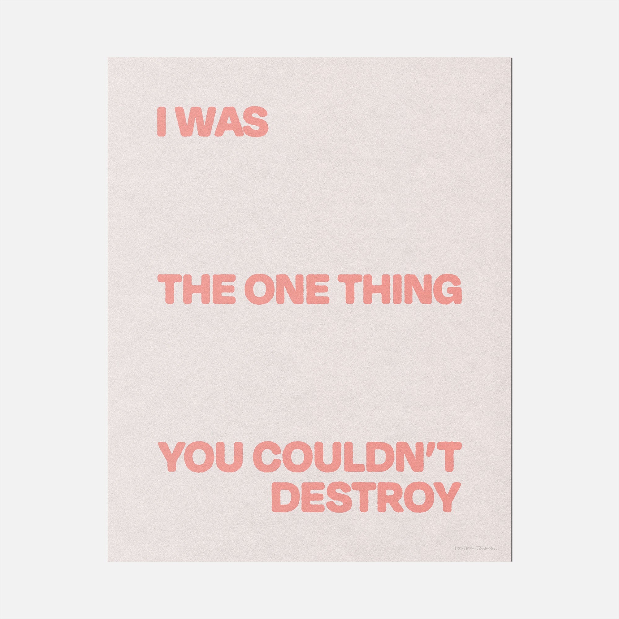 DESTROY PRINT