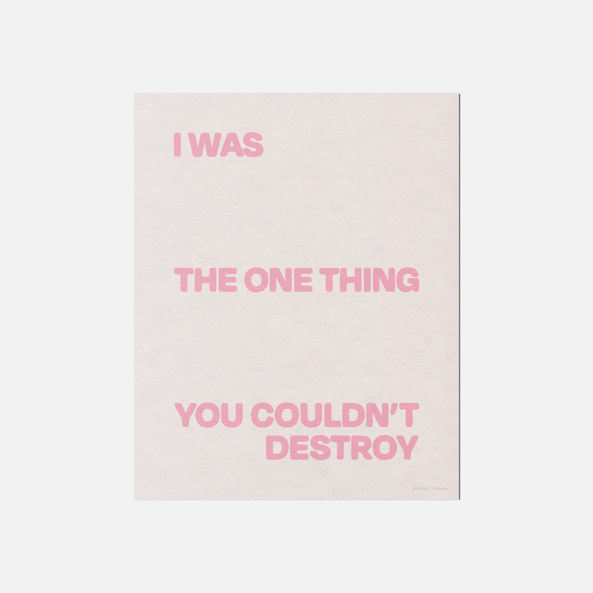 DESTROY PRINT