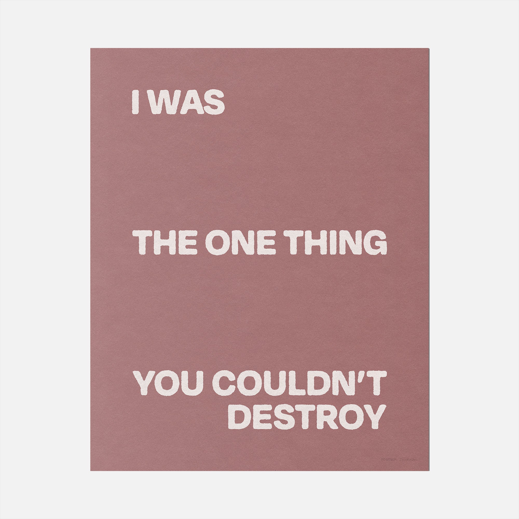 DESTROY PRINT