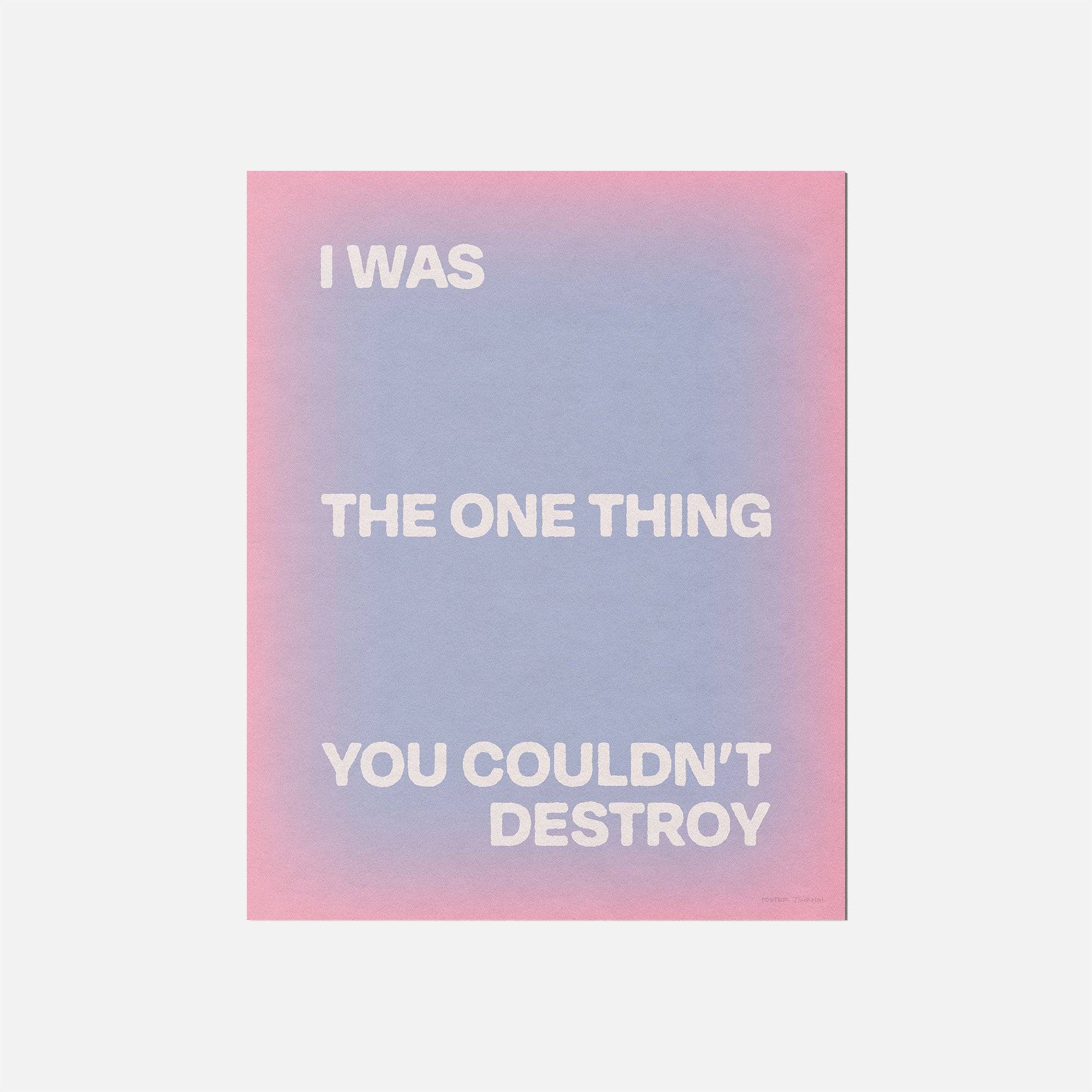 DESTROY PRINT