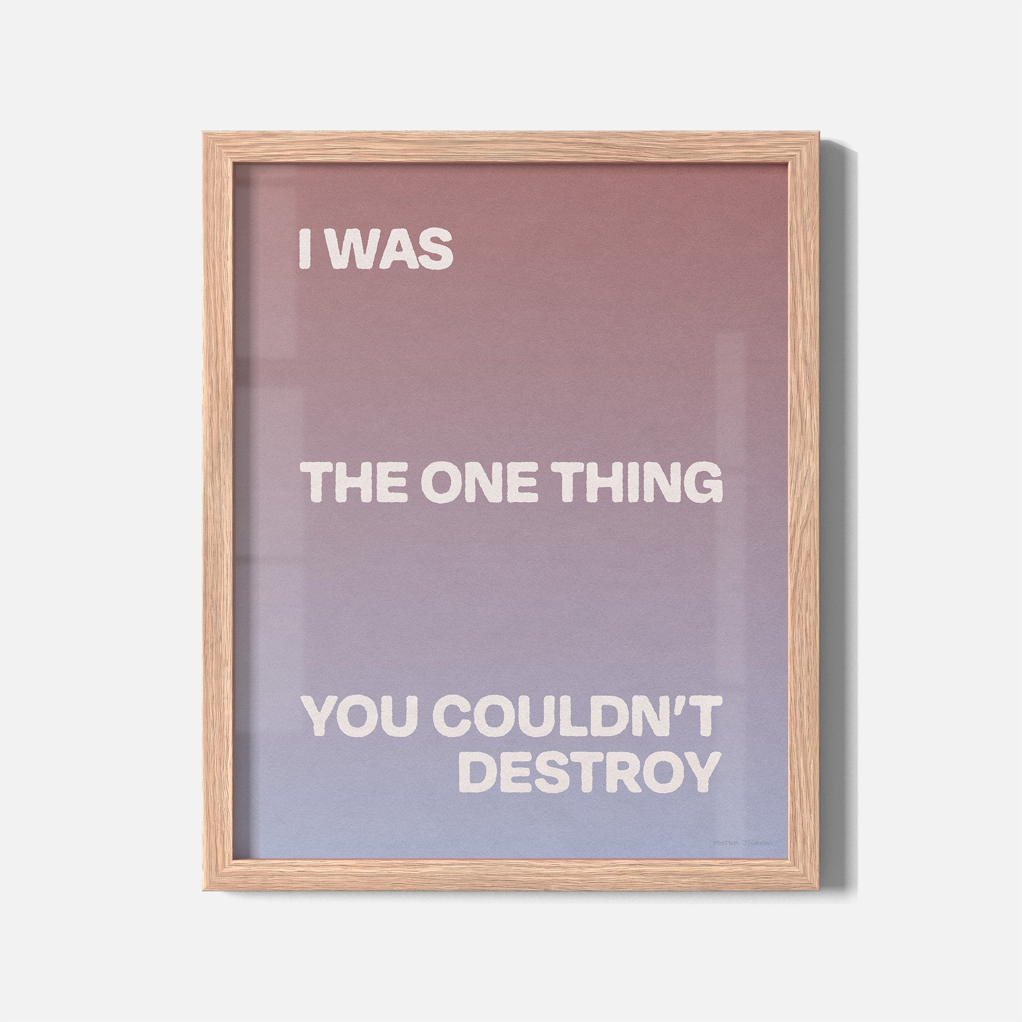 DESTROY PRINT