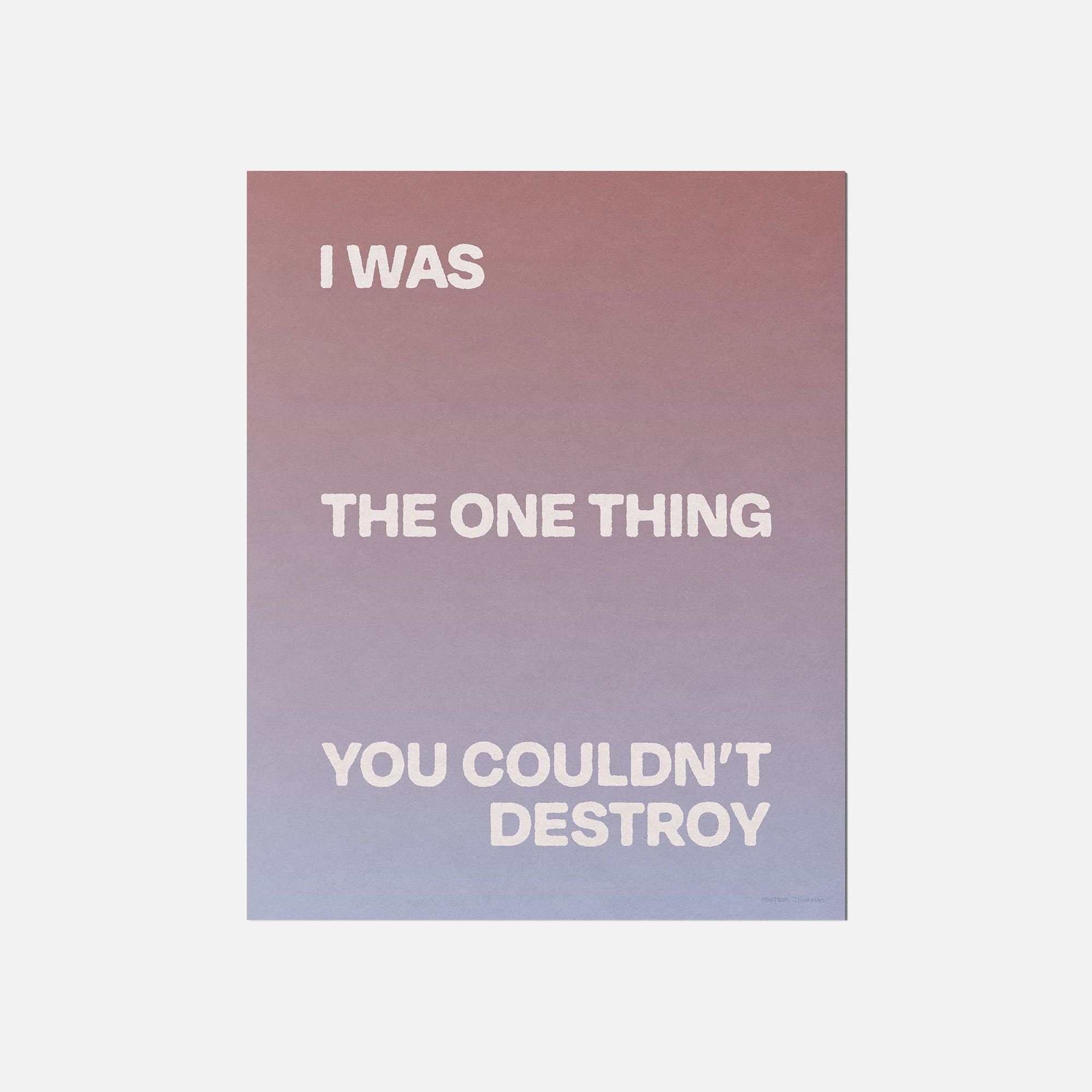 DESTROY PRINT