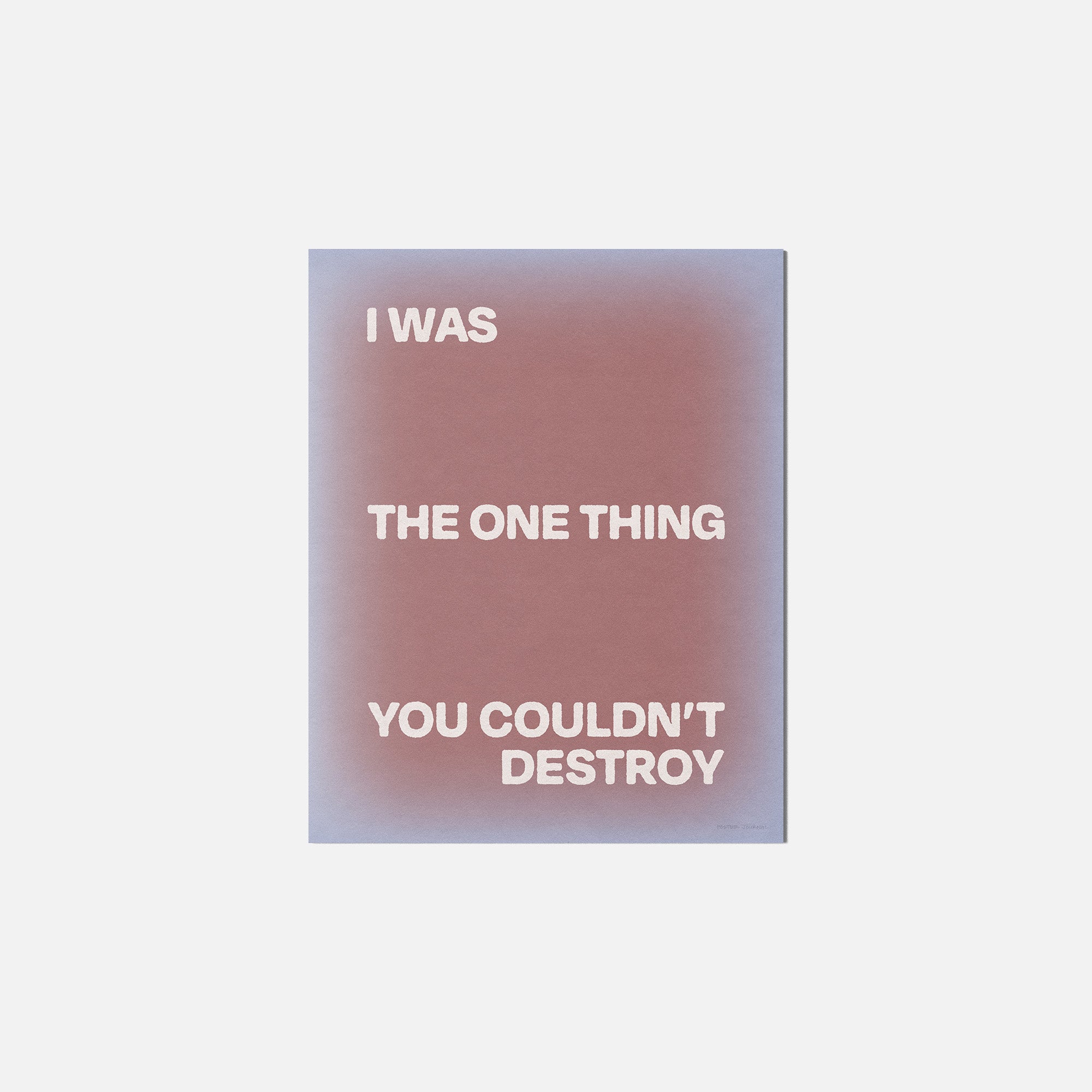DESTROY PRINT