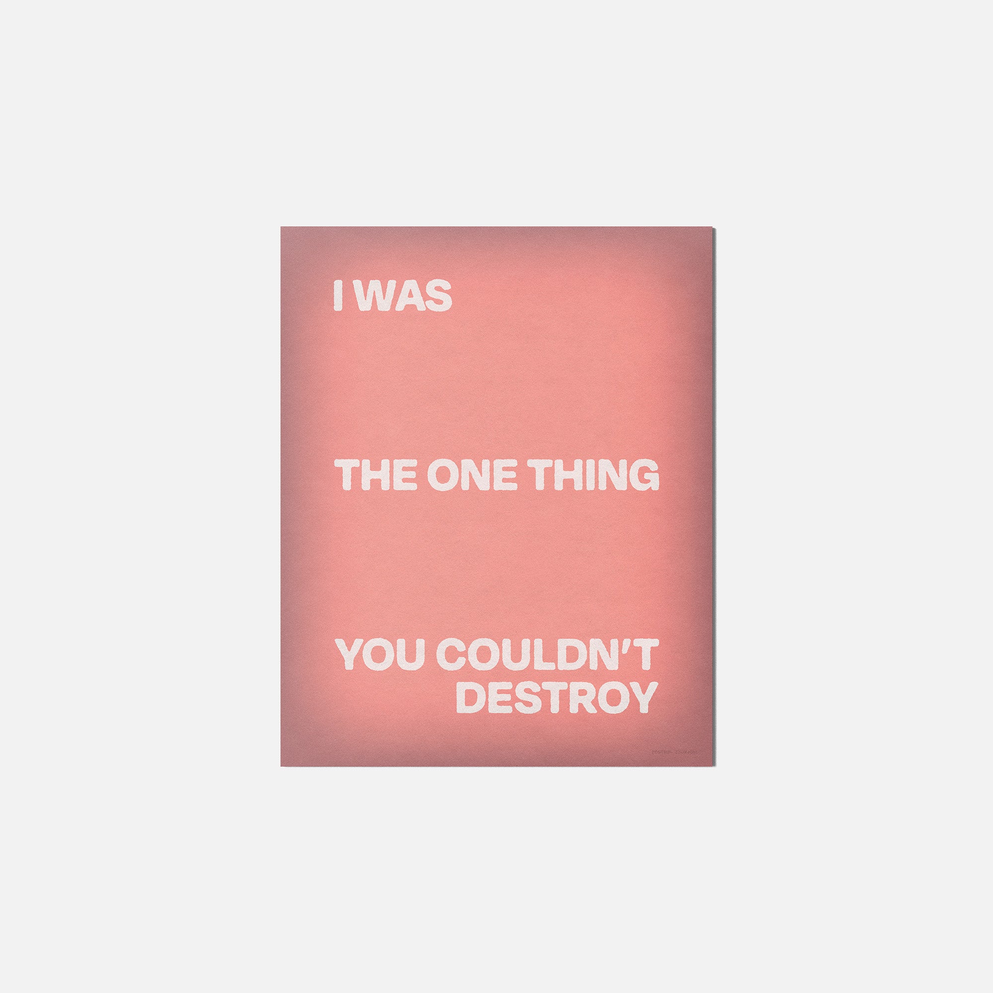 DESTROY PRINT