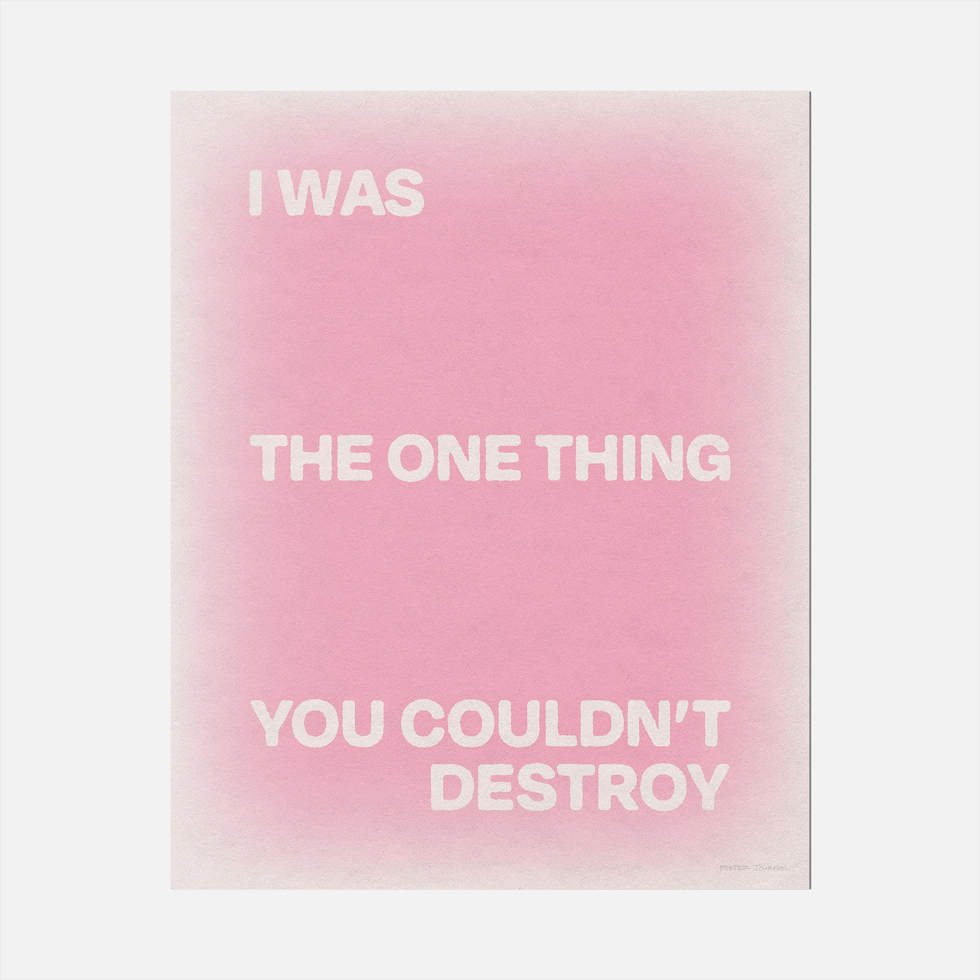 DESTROY PRINT