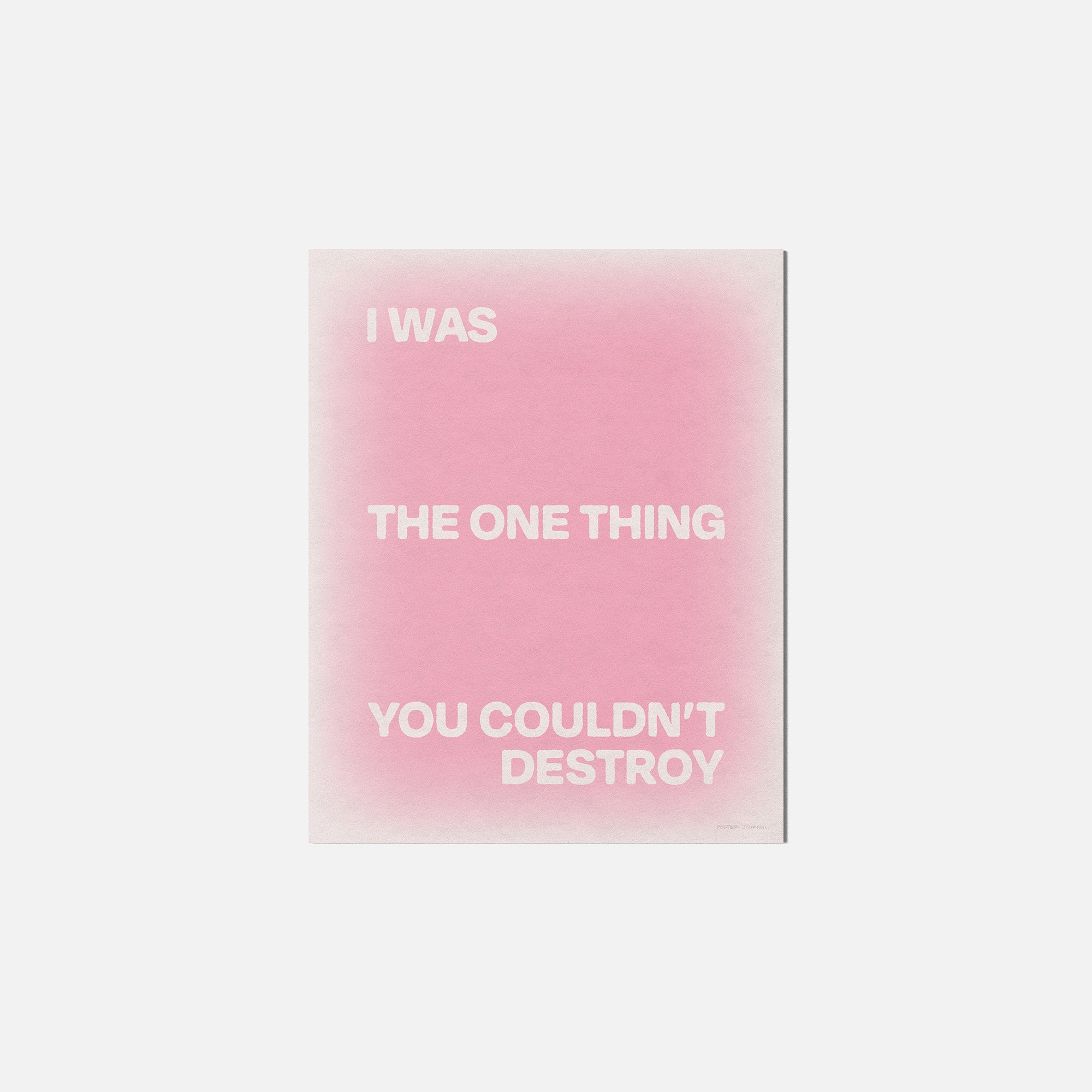 DESTROY PRINT