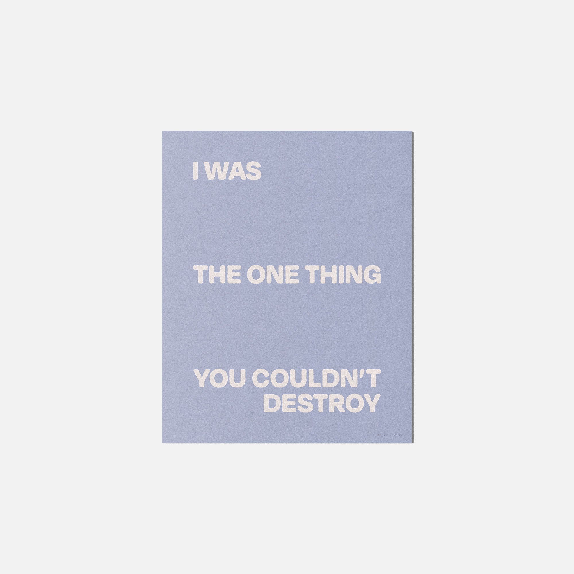 DESTROY PRINT