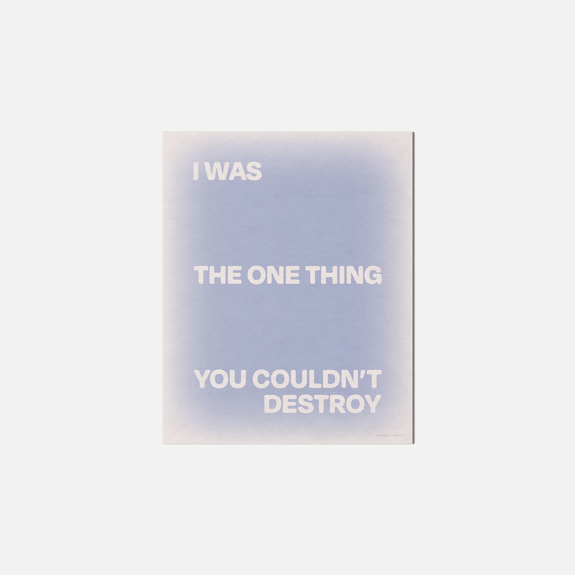 DESTROY PRINT
