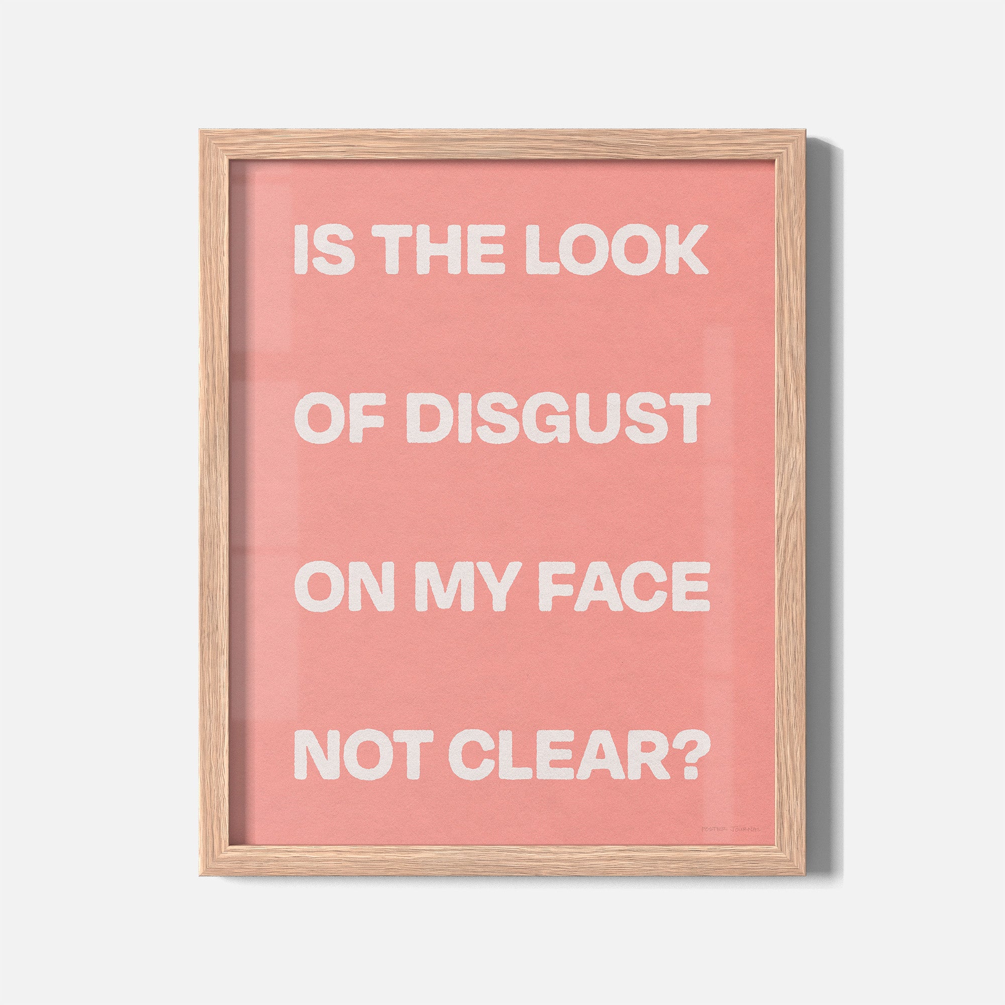 DISGUST PRINT