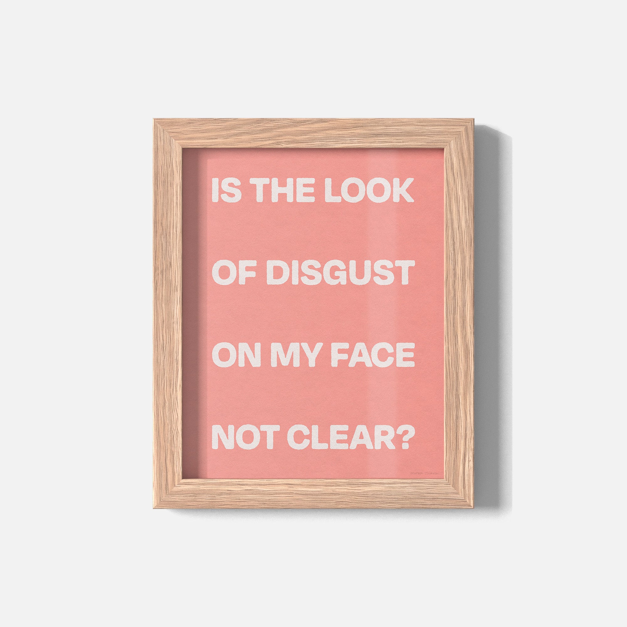 DISGUST PRINT