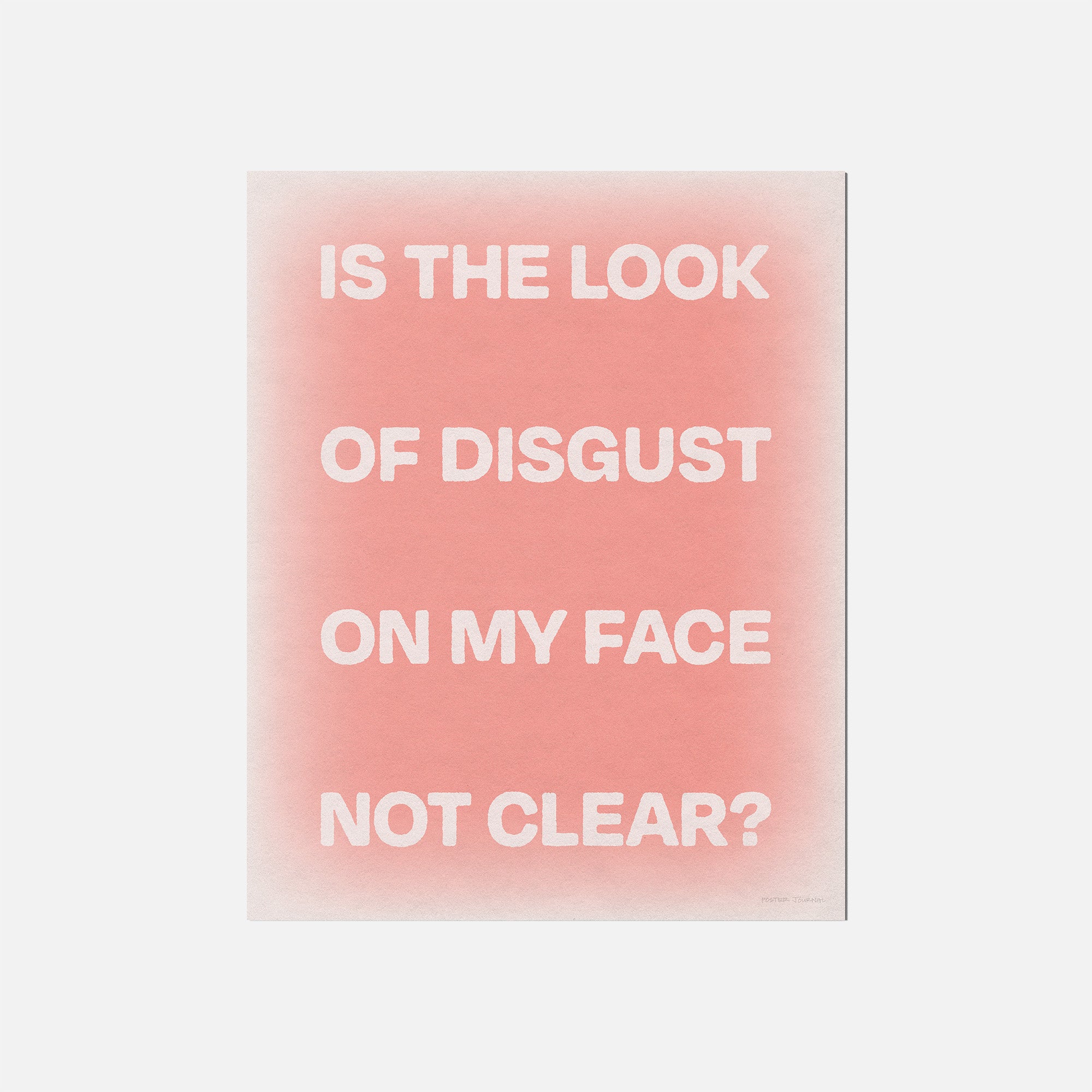 DISGUST PRINT