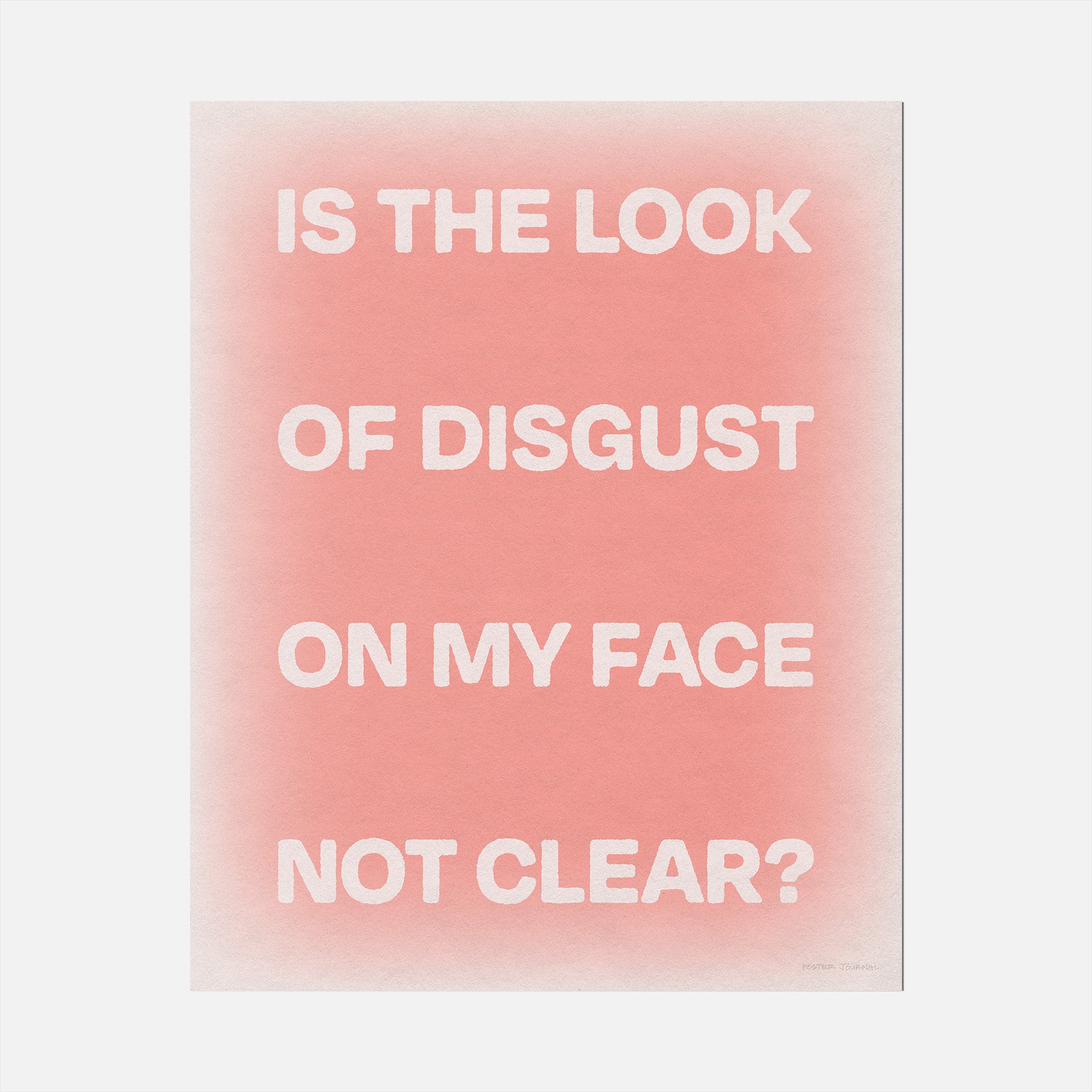 DISGUST PRINT