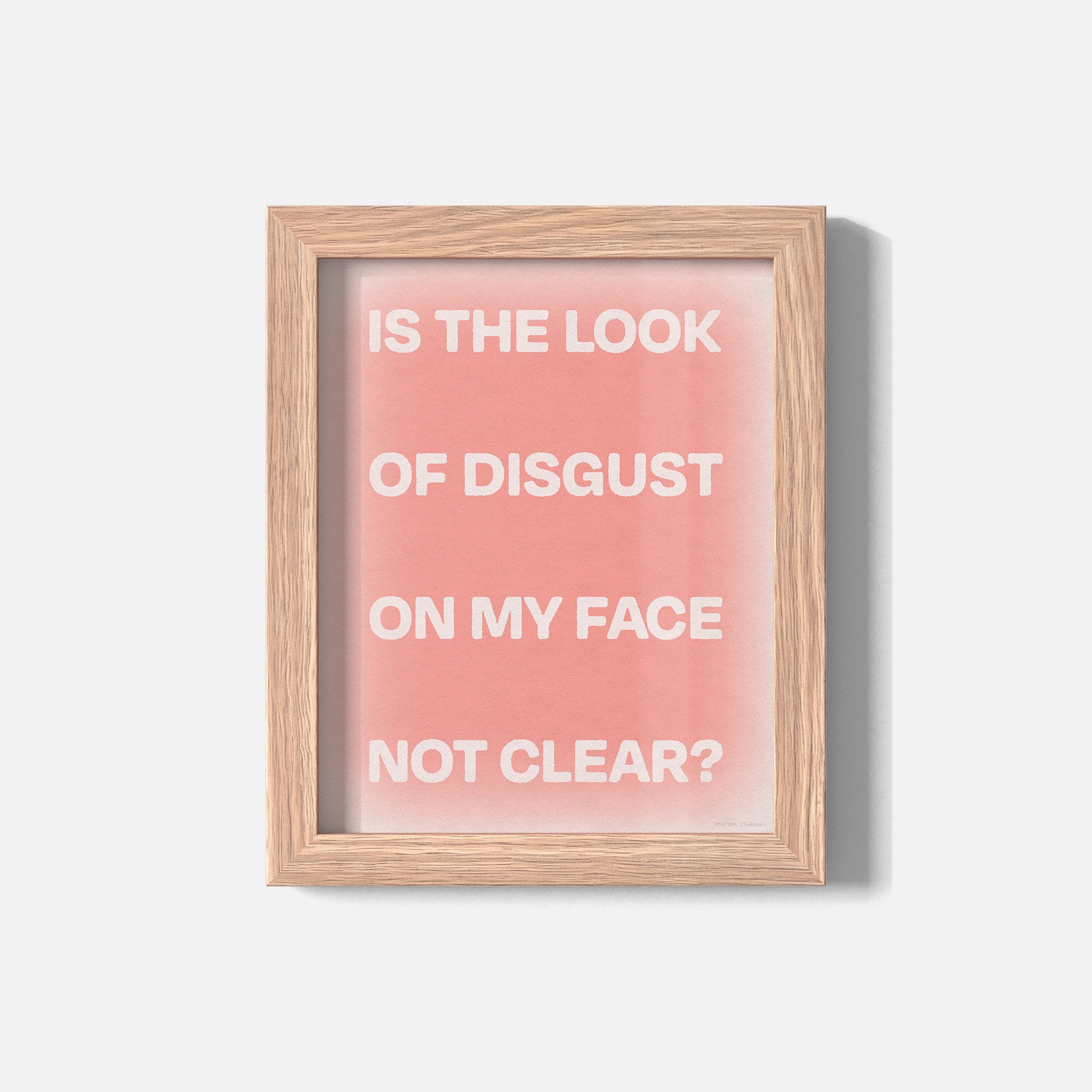 DISGUST PRINT