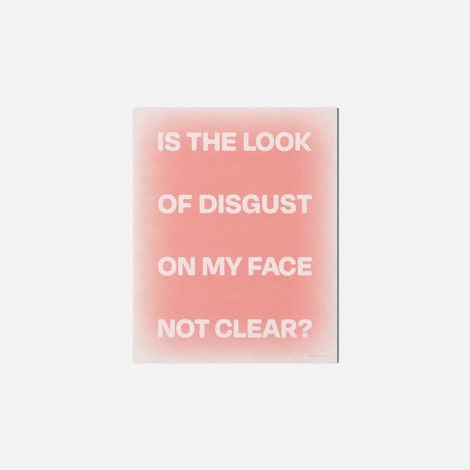 DISGUST PRINT