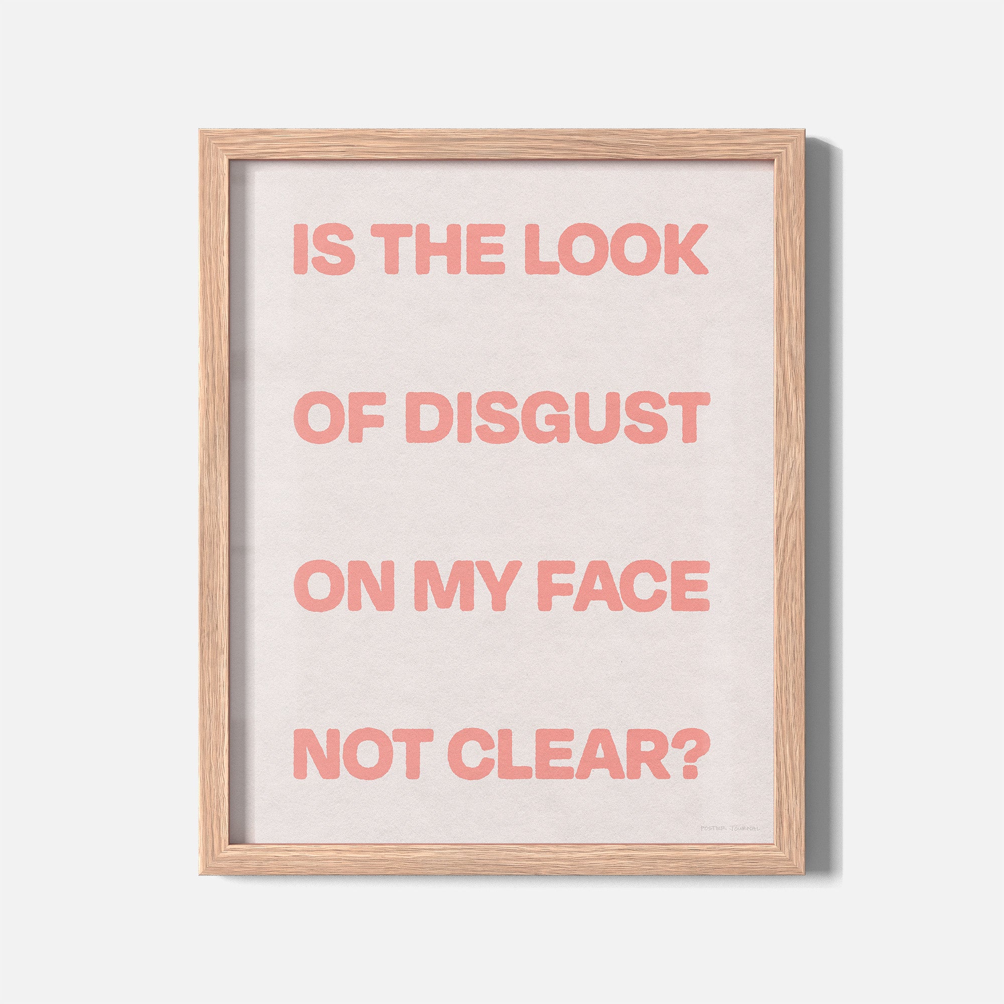 DISGUST PRINT
