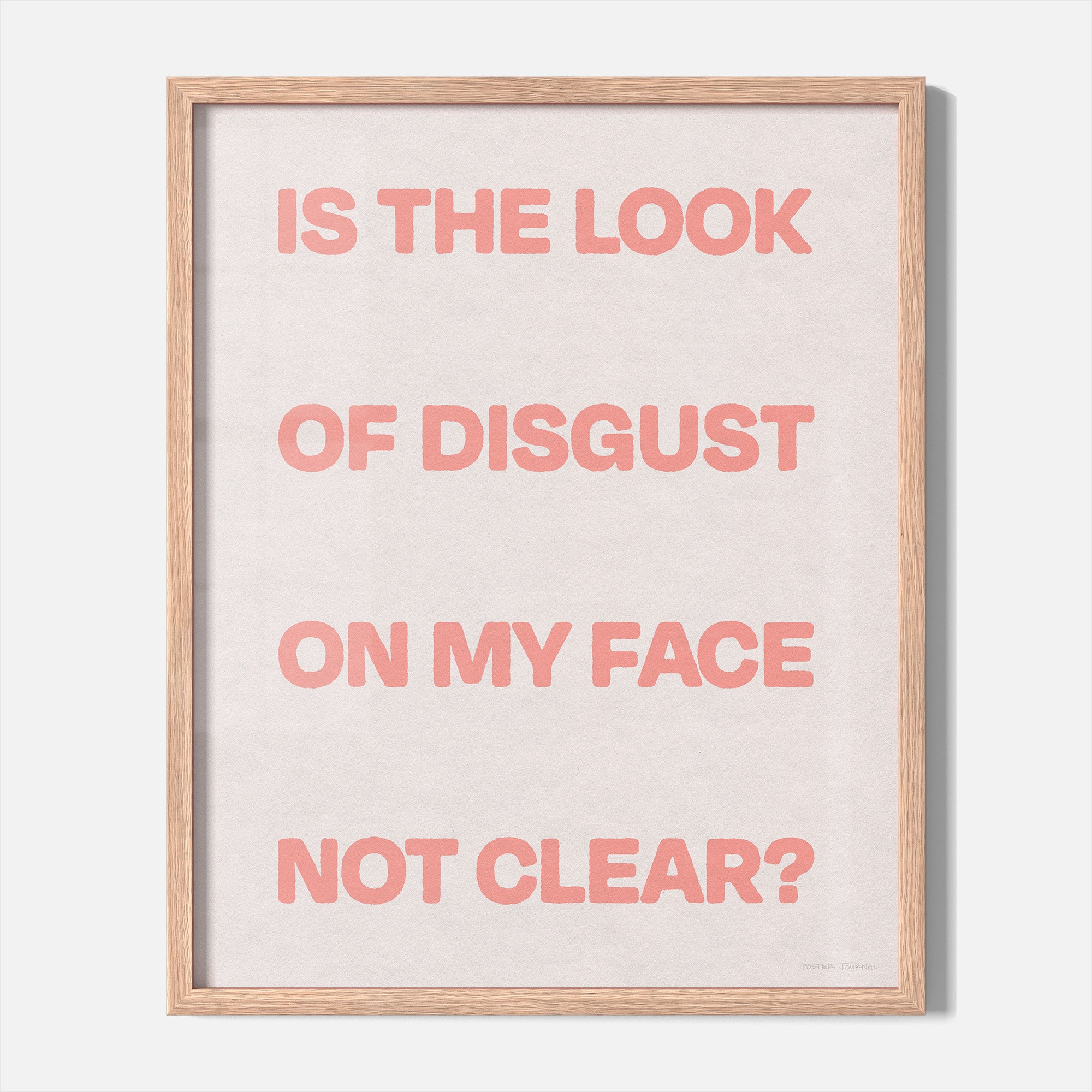 DISGUST PRINT