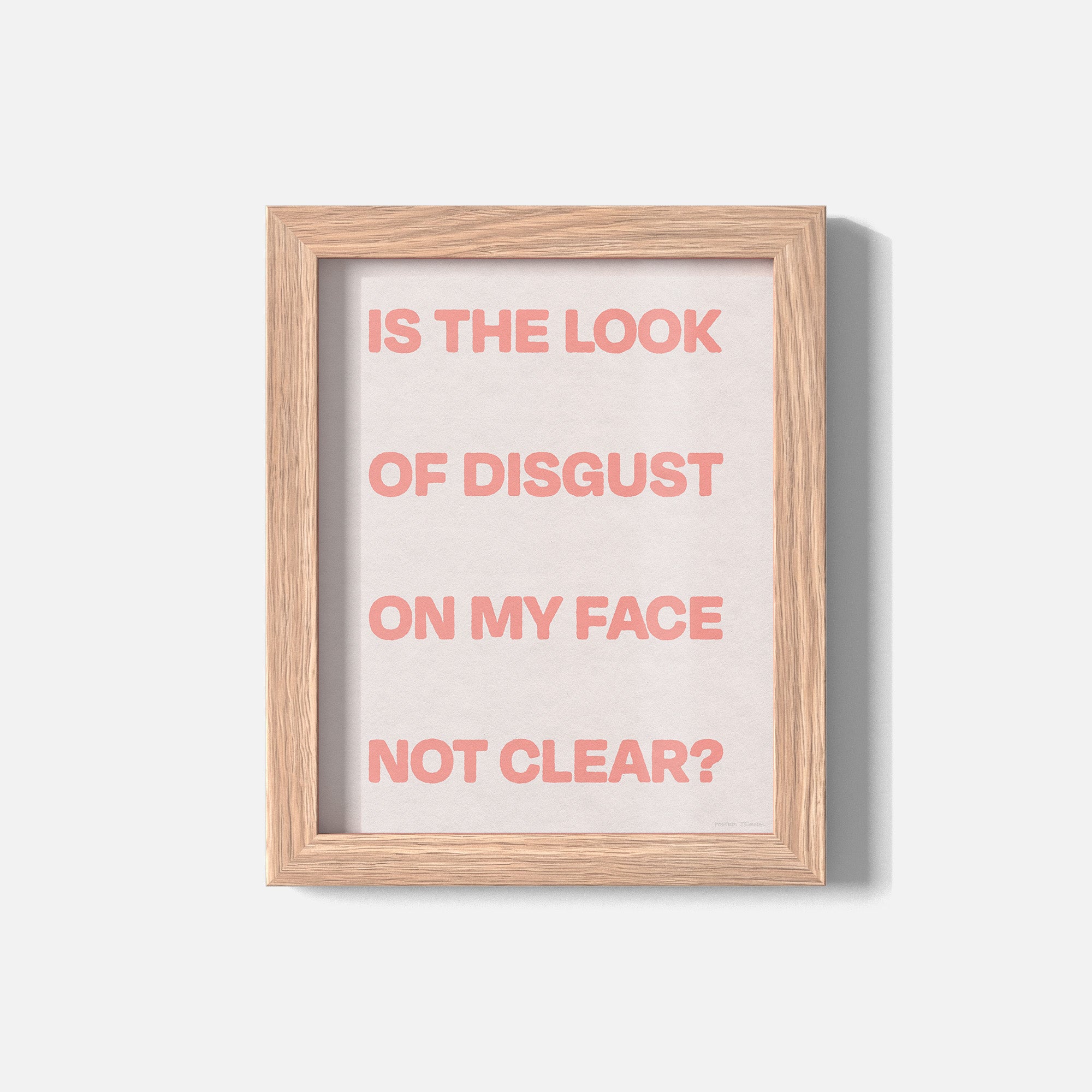 DISGUST PRINT