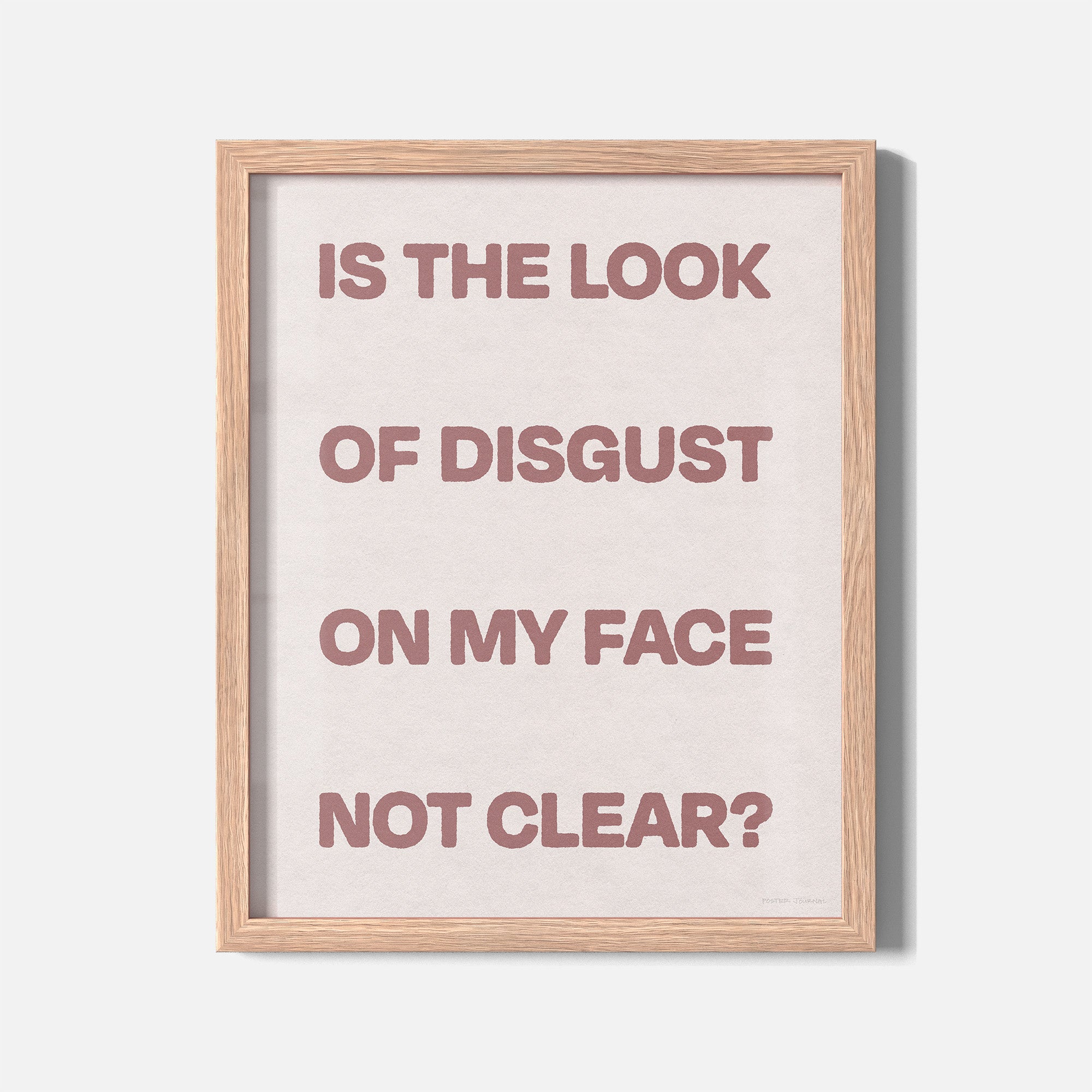 DISGUST PRINT