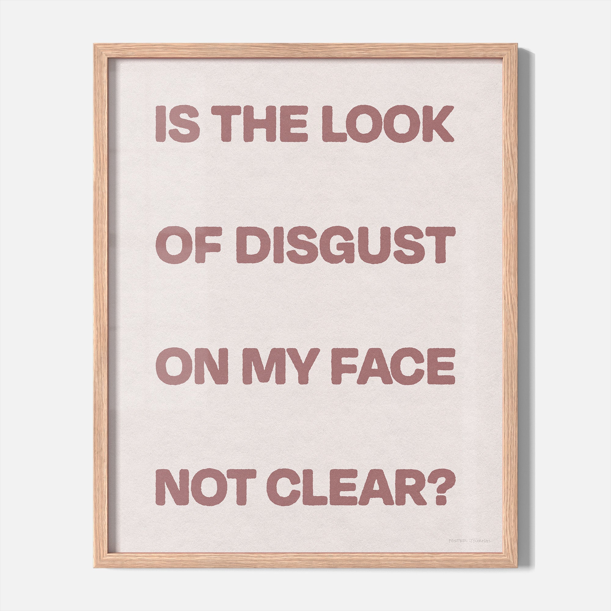 DISGUST PRINT