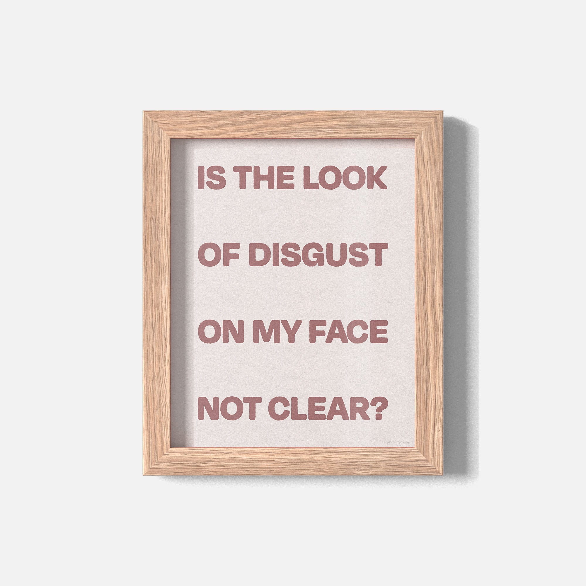 DISGUST PRINT