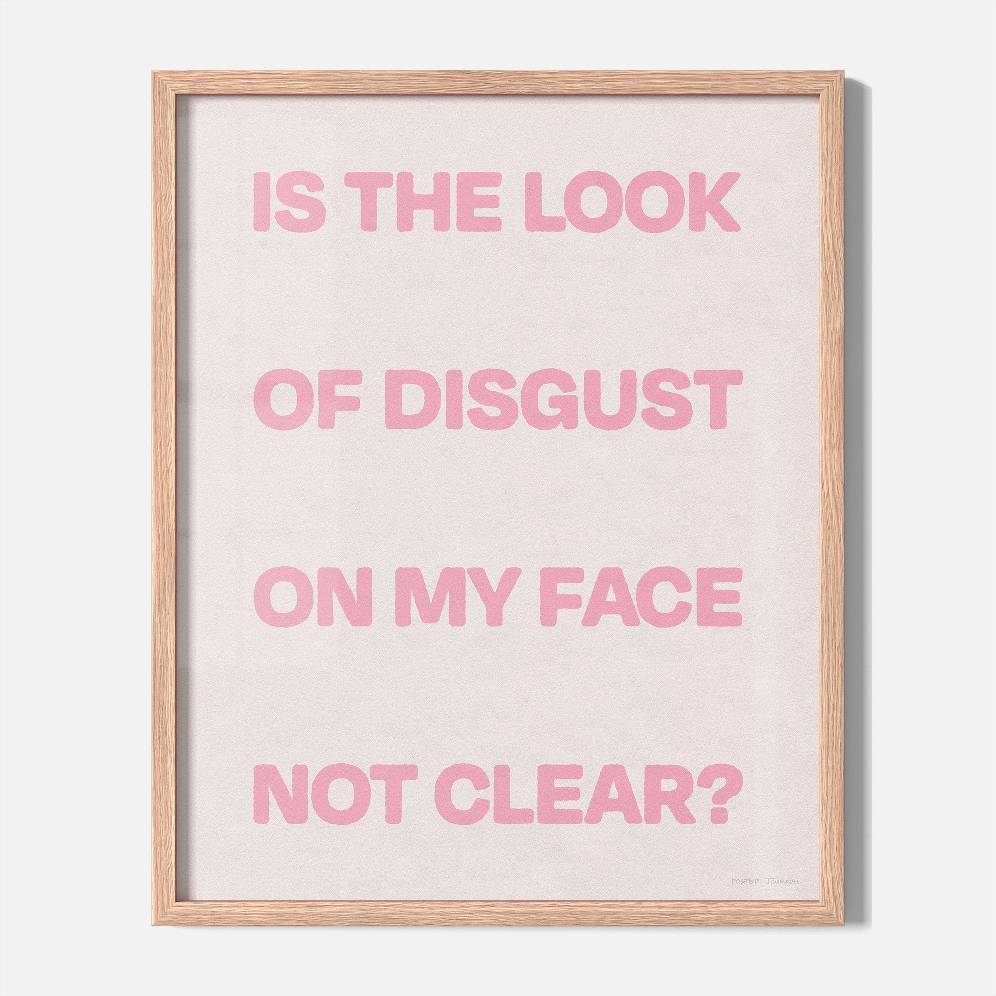 DISGUST PRINT