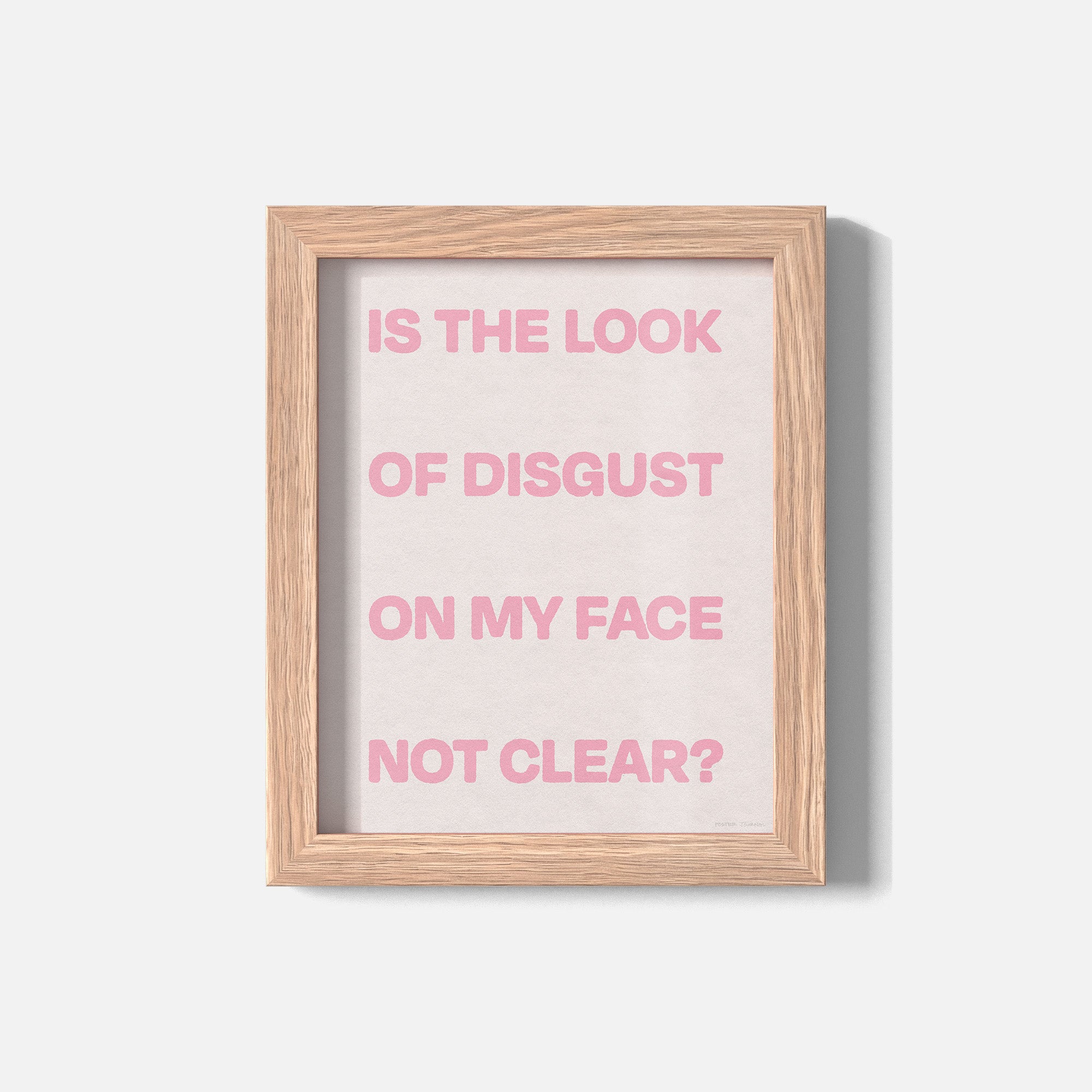 DISGUST PRINT