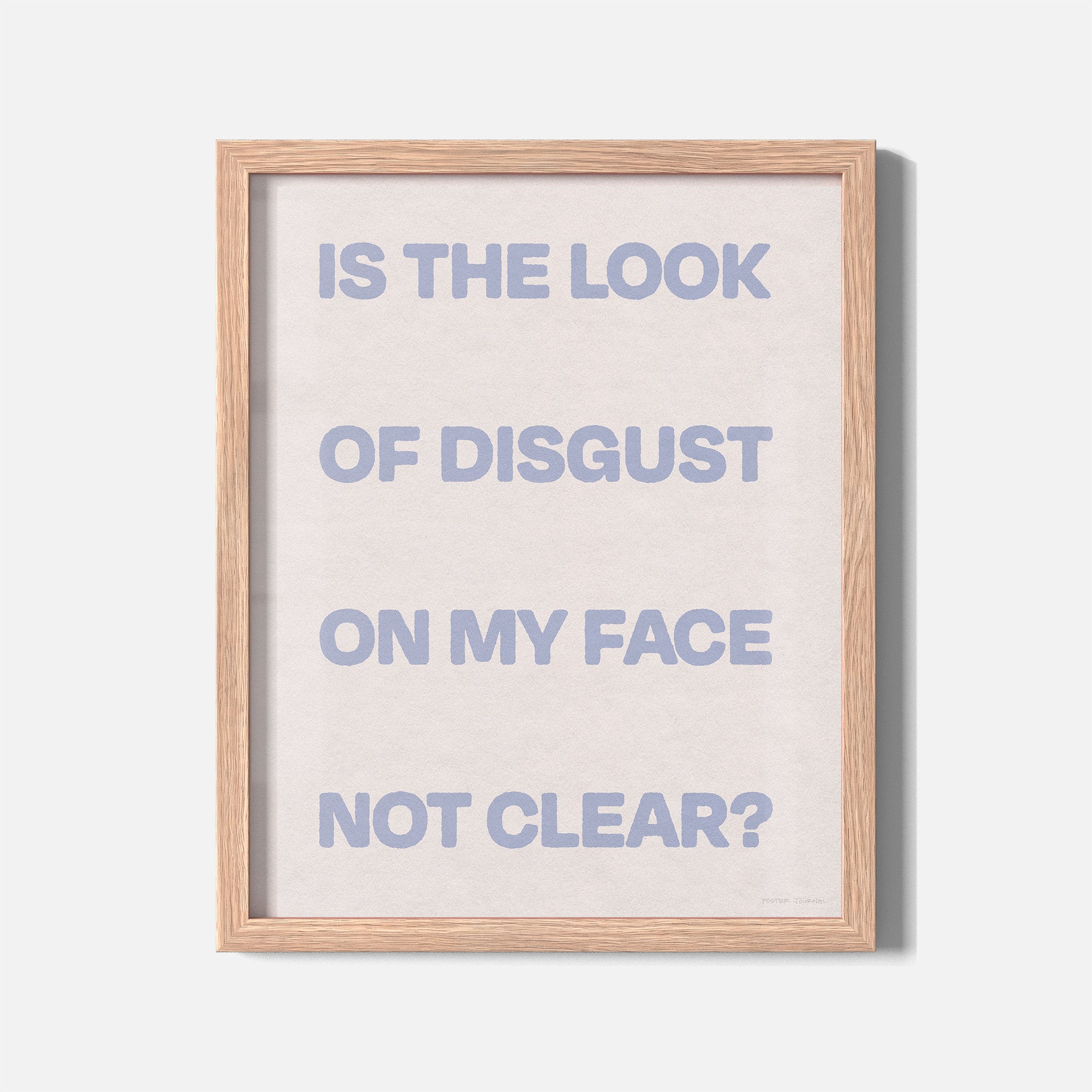 DISGUST PRINT
