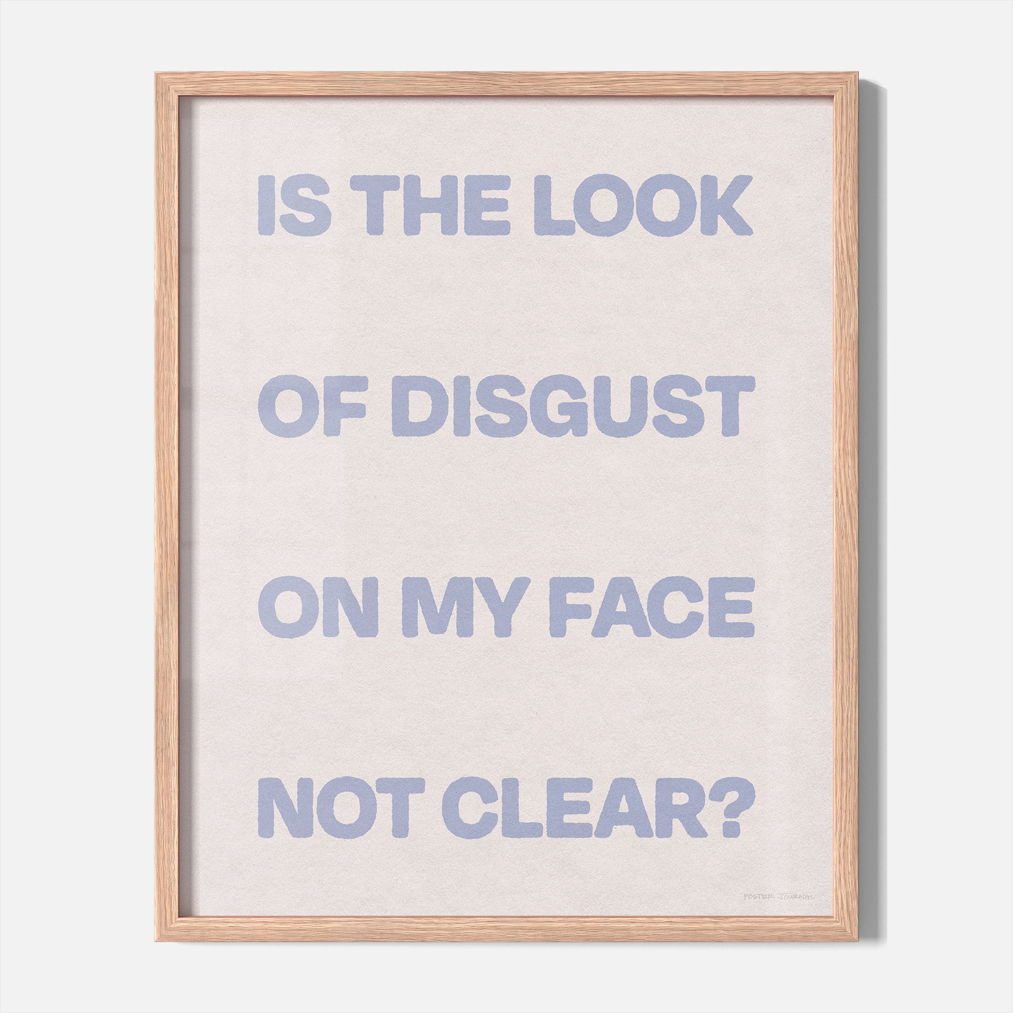 DISGUST PRINT