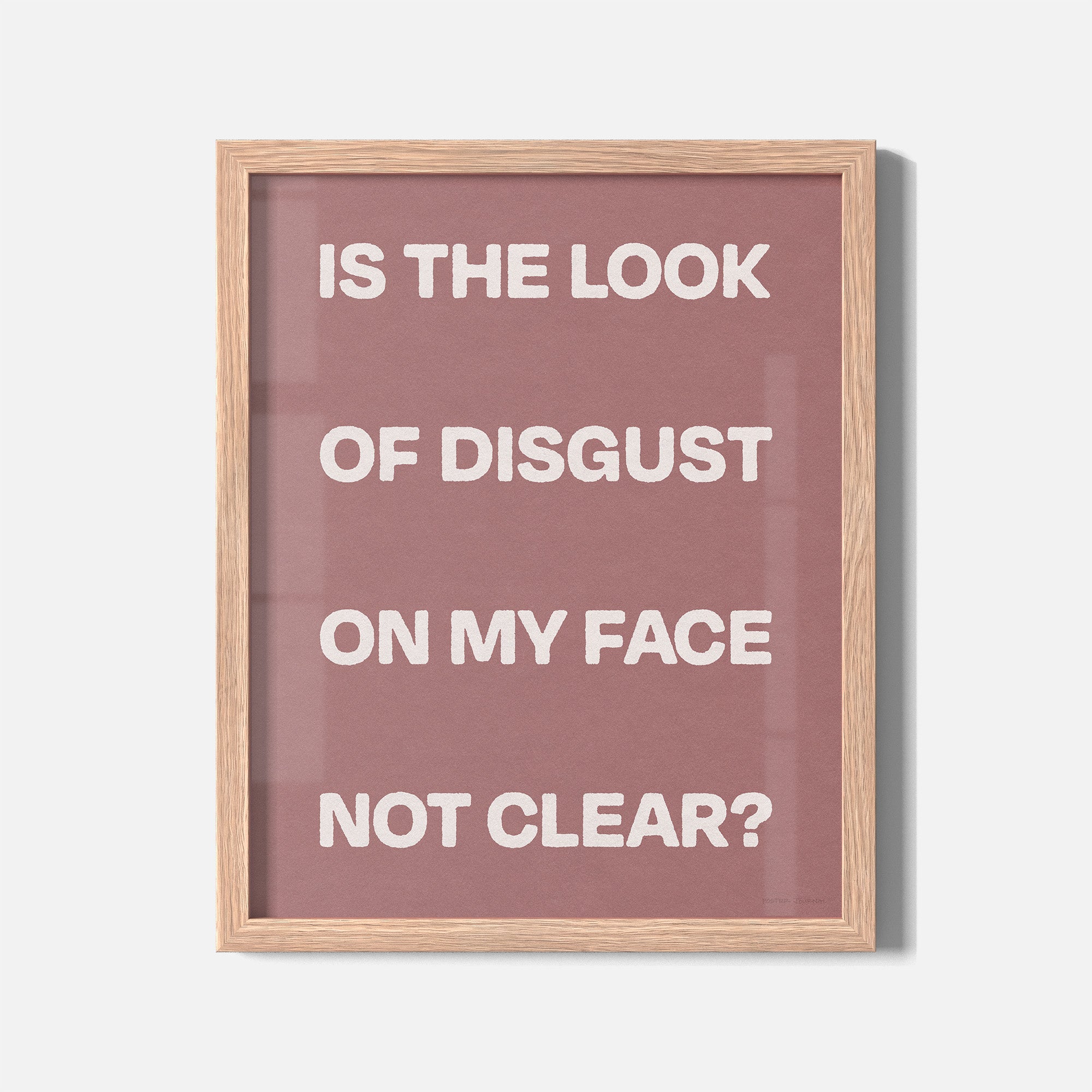 DISGUST PRINT