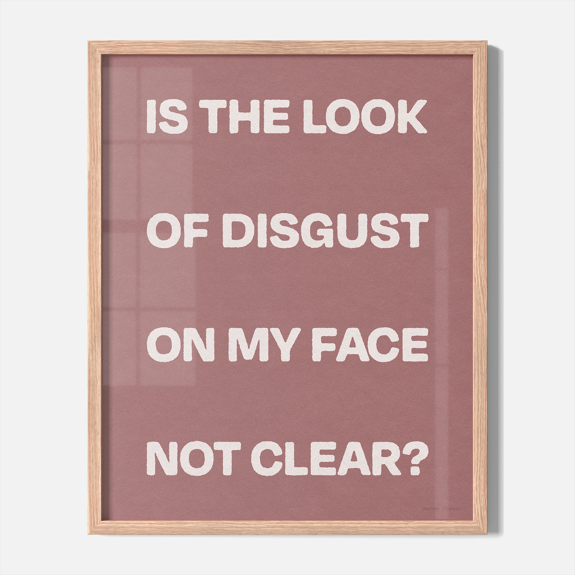 DISGUST PRINT