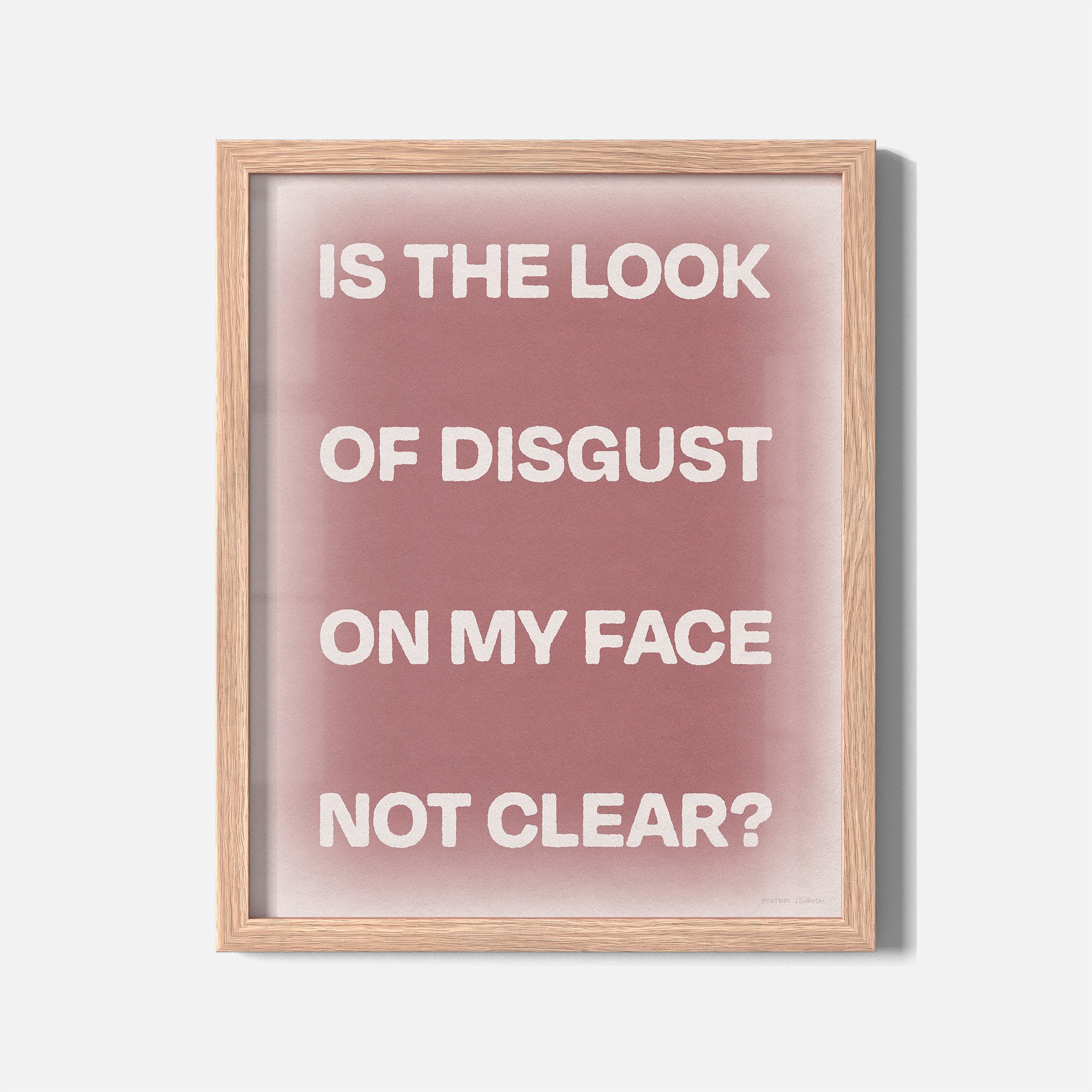DISGUST PRINT