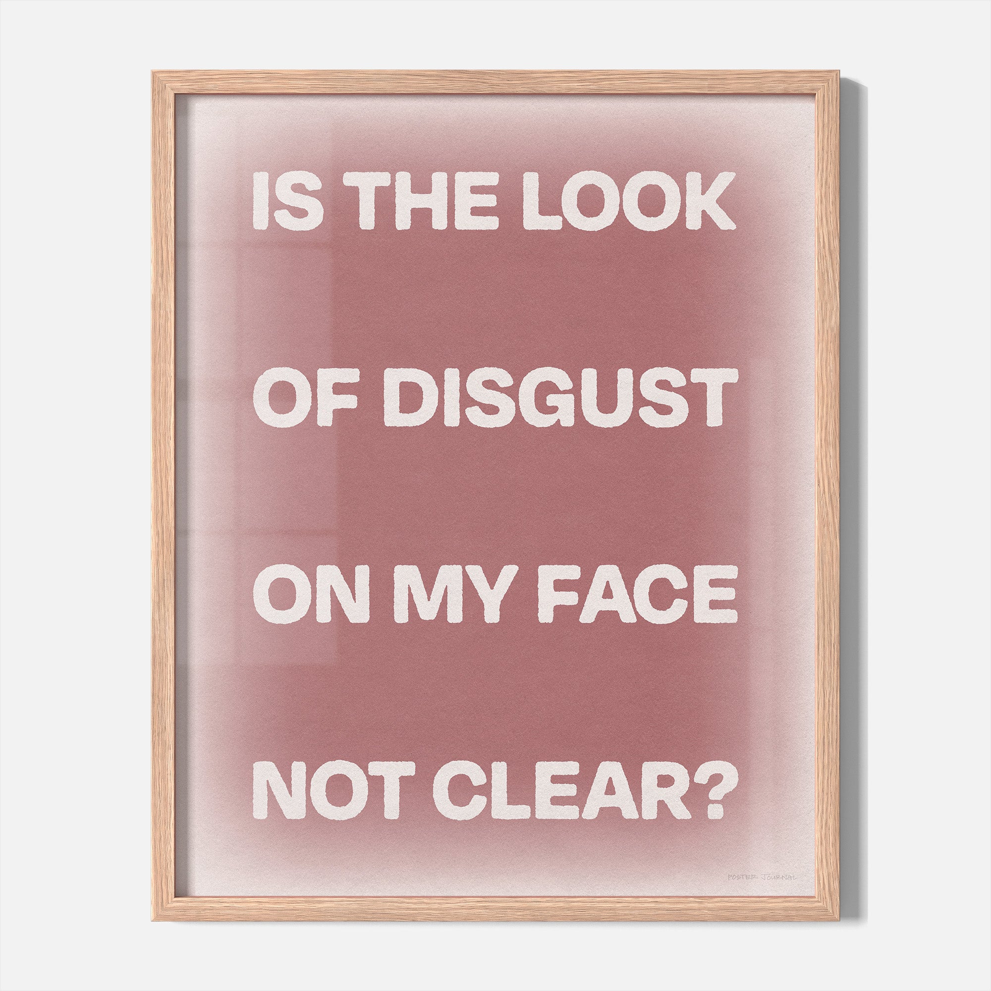 DISGUST PRINT