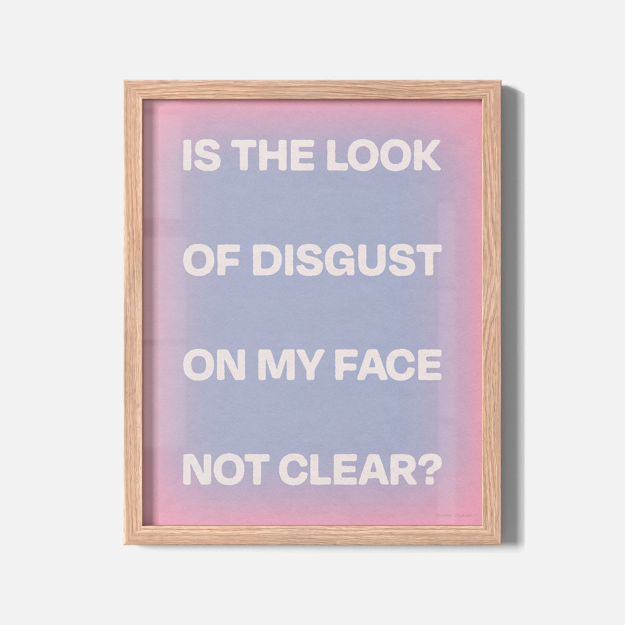 DISGUST PRINT