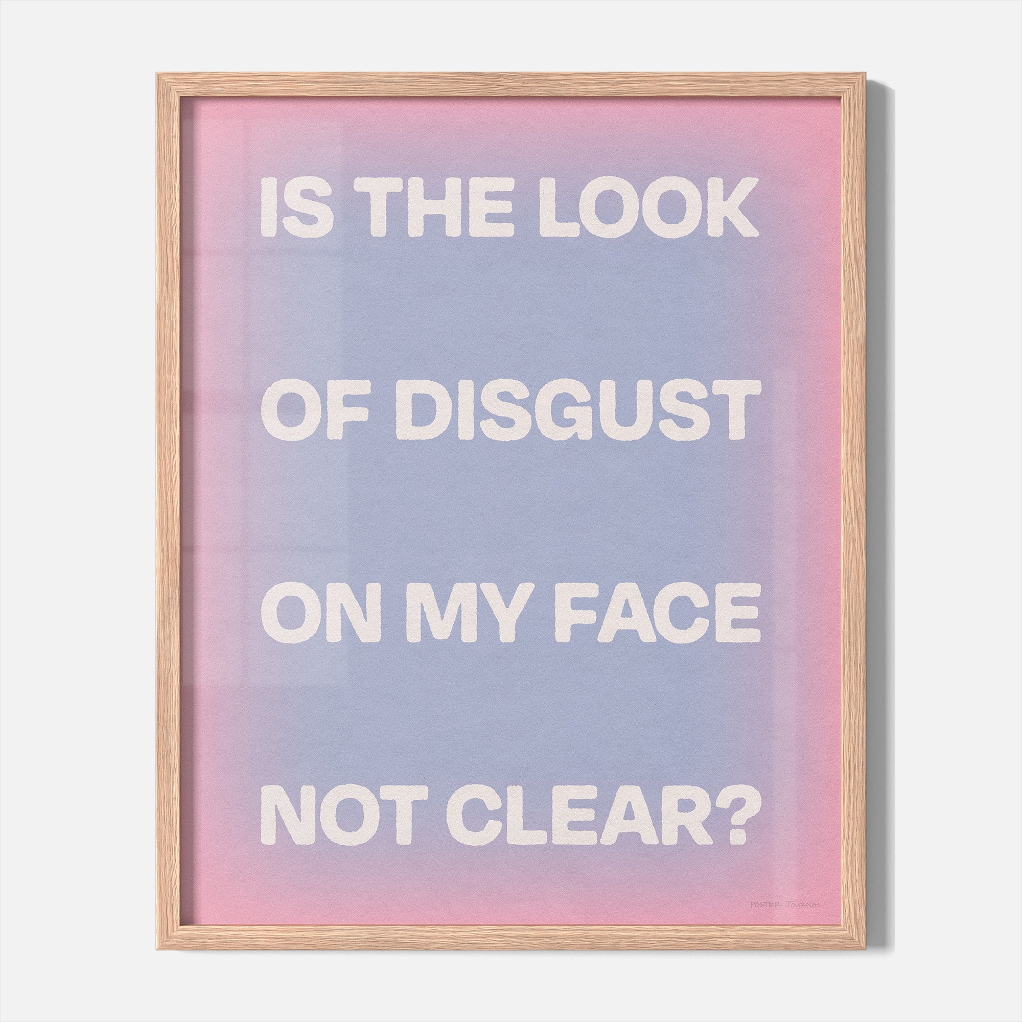 DISGUST PRINT