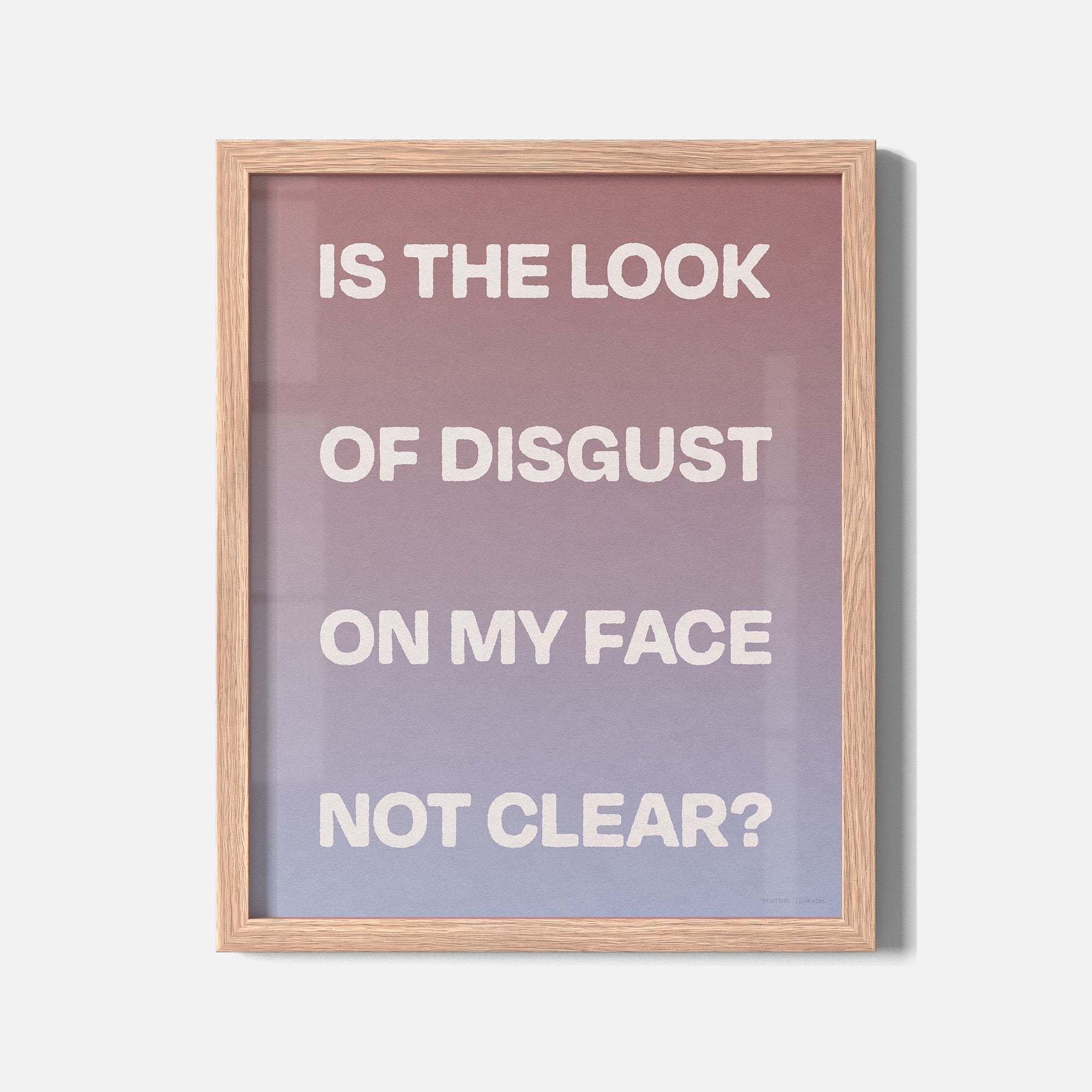 DISGUST PRINT