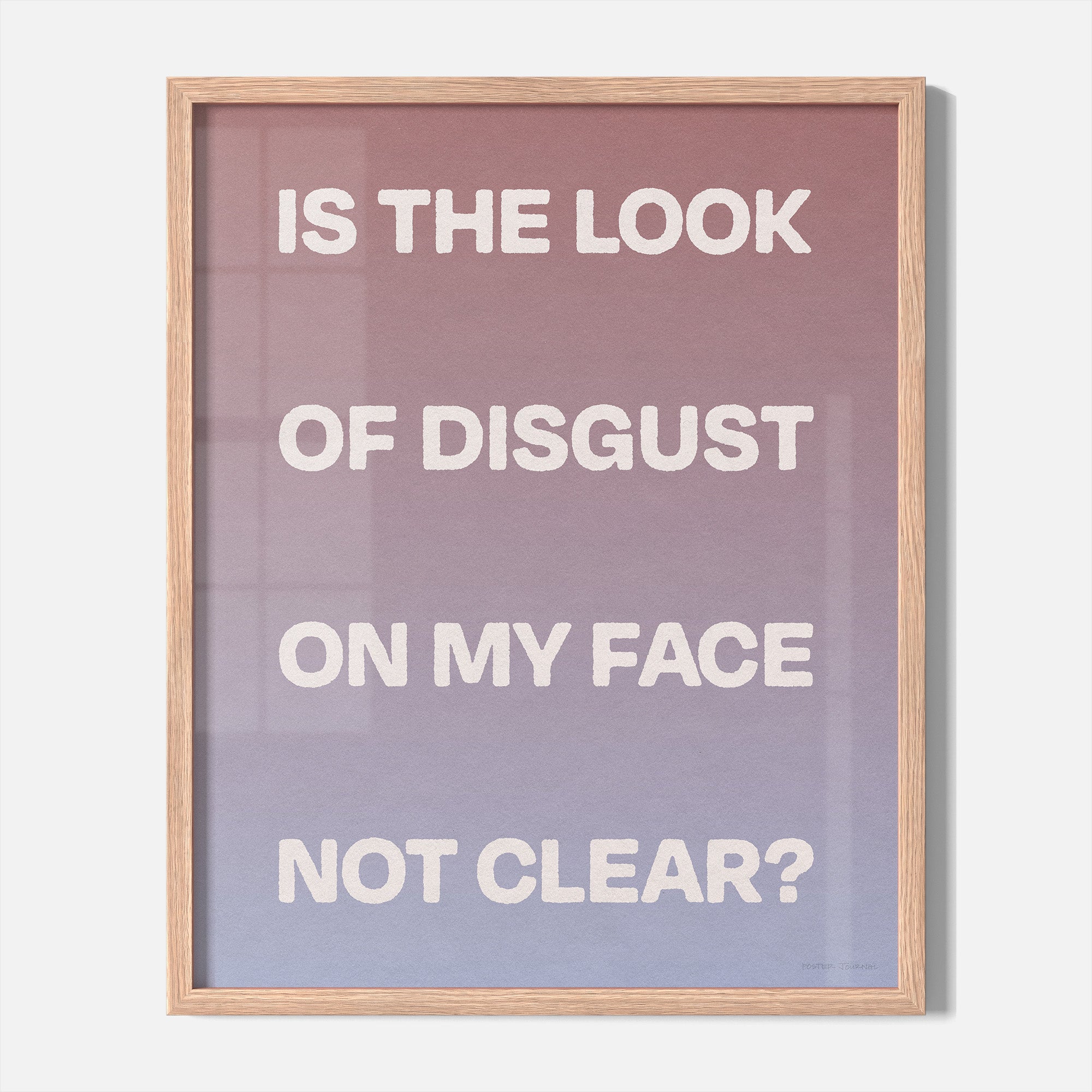 DISGUST PRINT