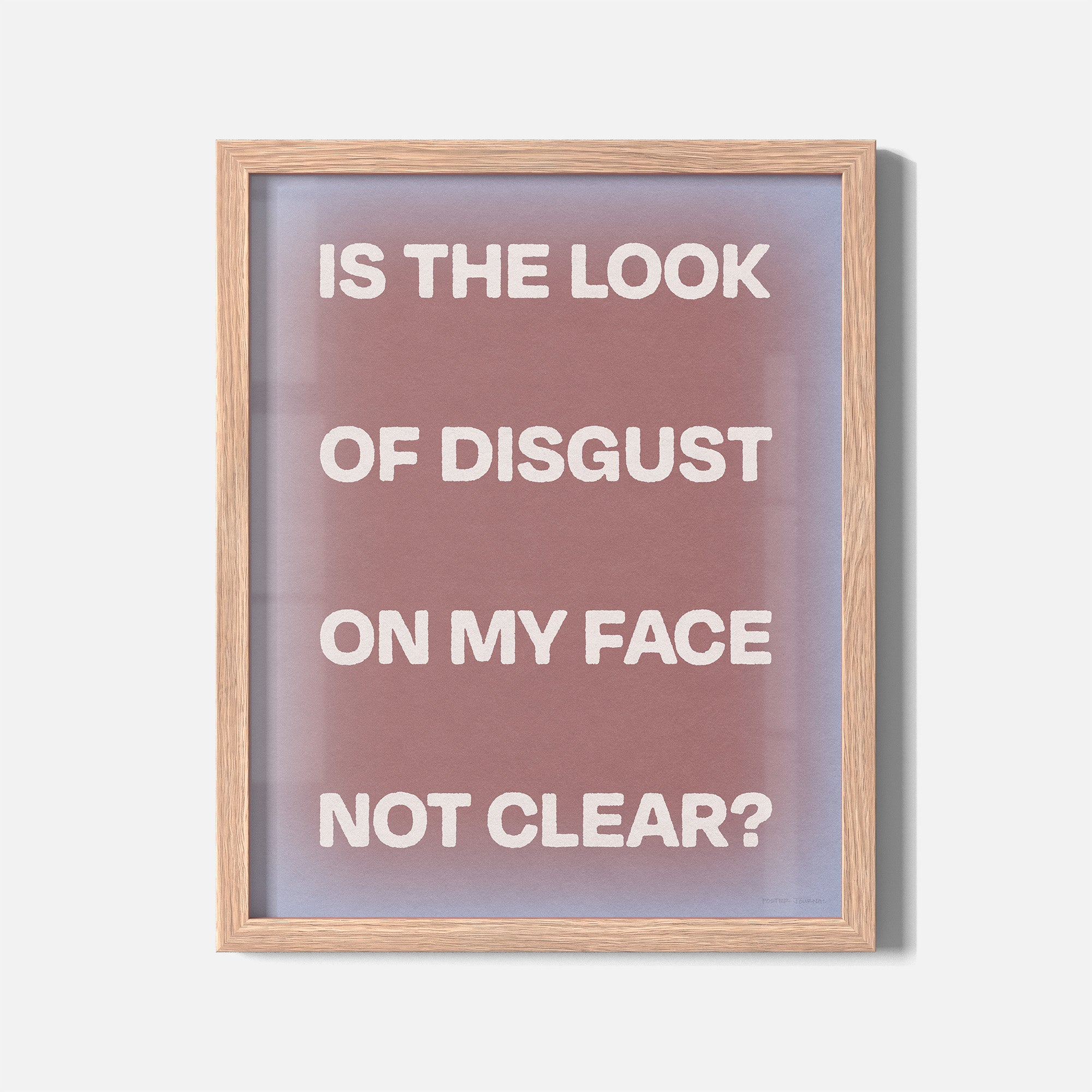 DISGUST PRINT
