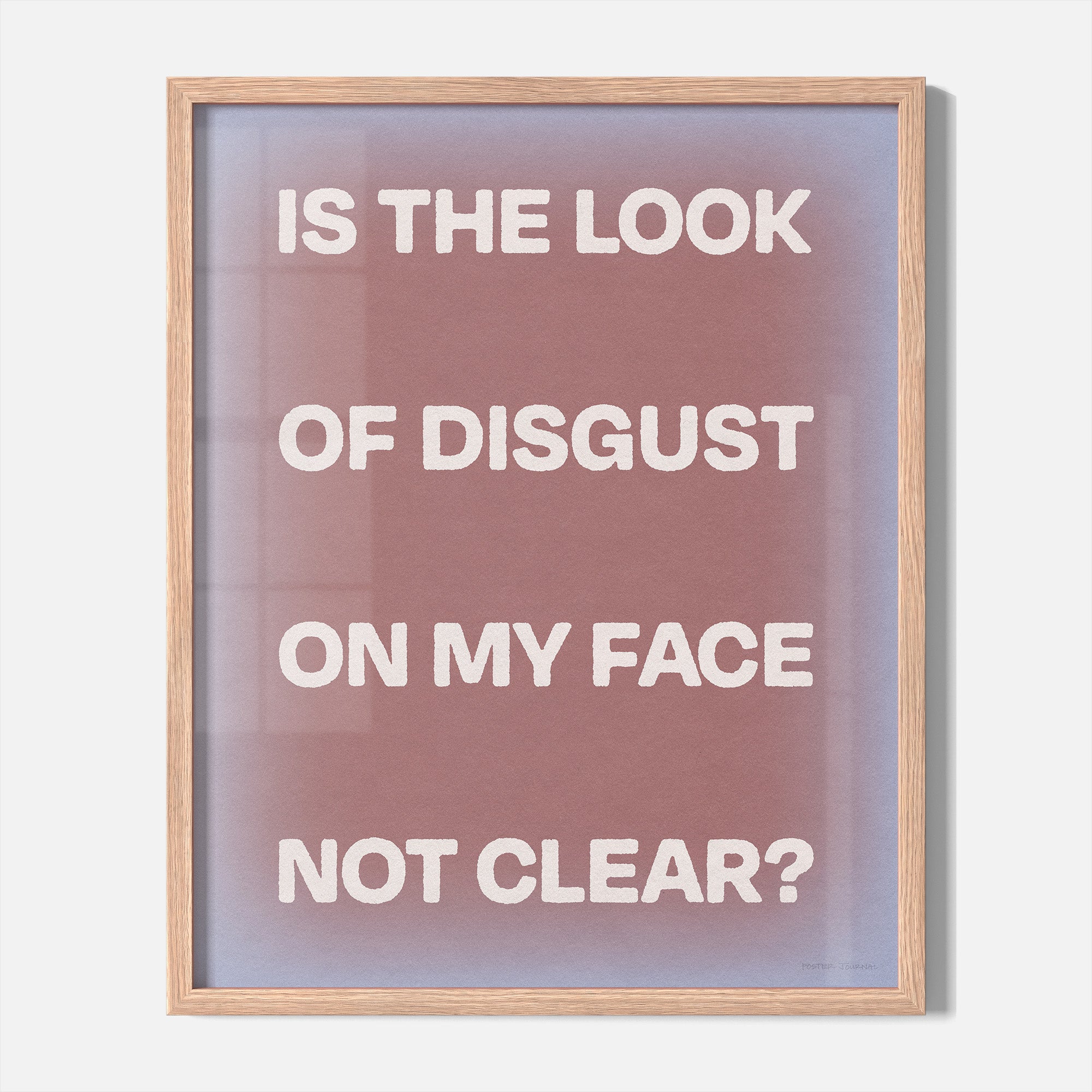 DISGUST PRINT